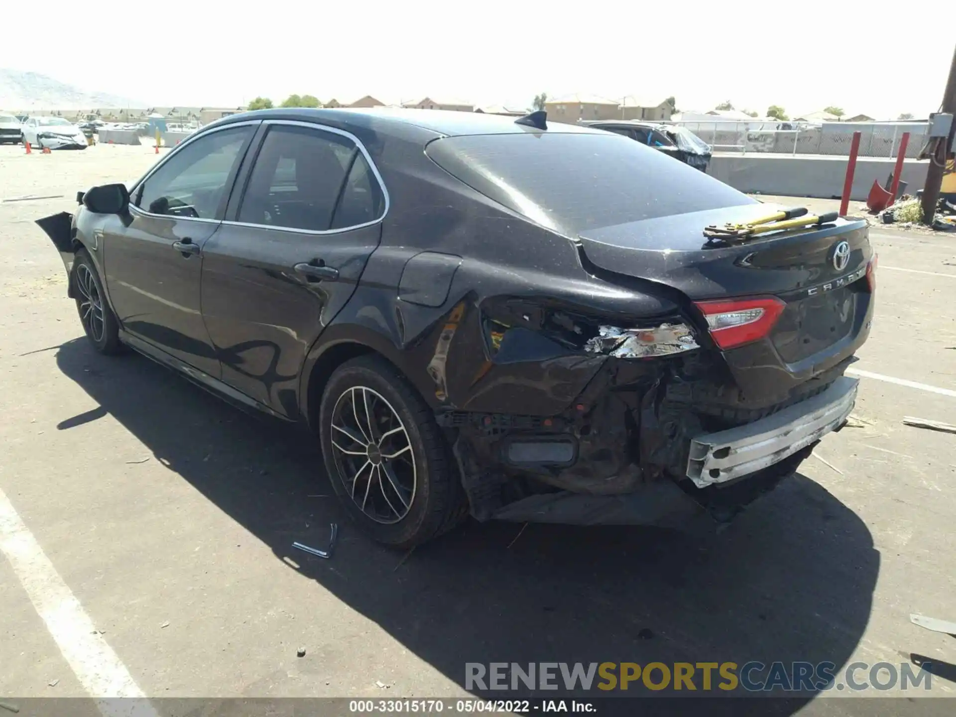 3 Photograph of a damaged car 4T1B11HK0KU759045 TOYOTA CAMRY 2019