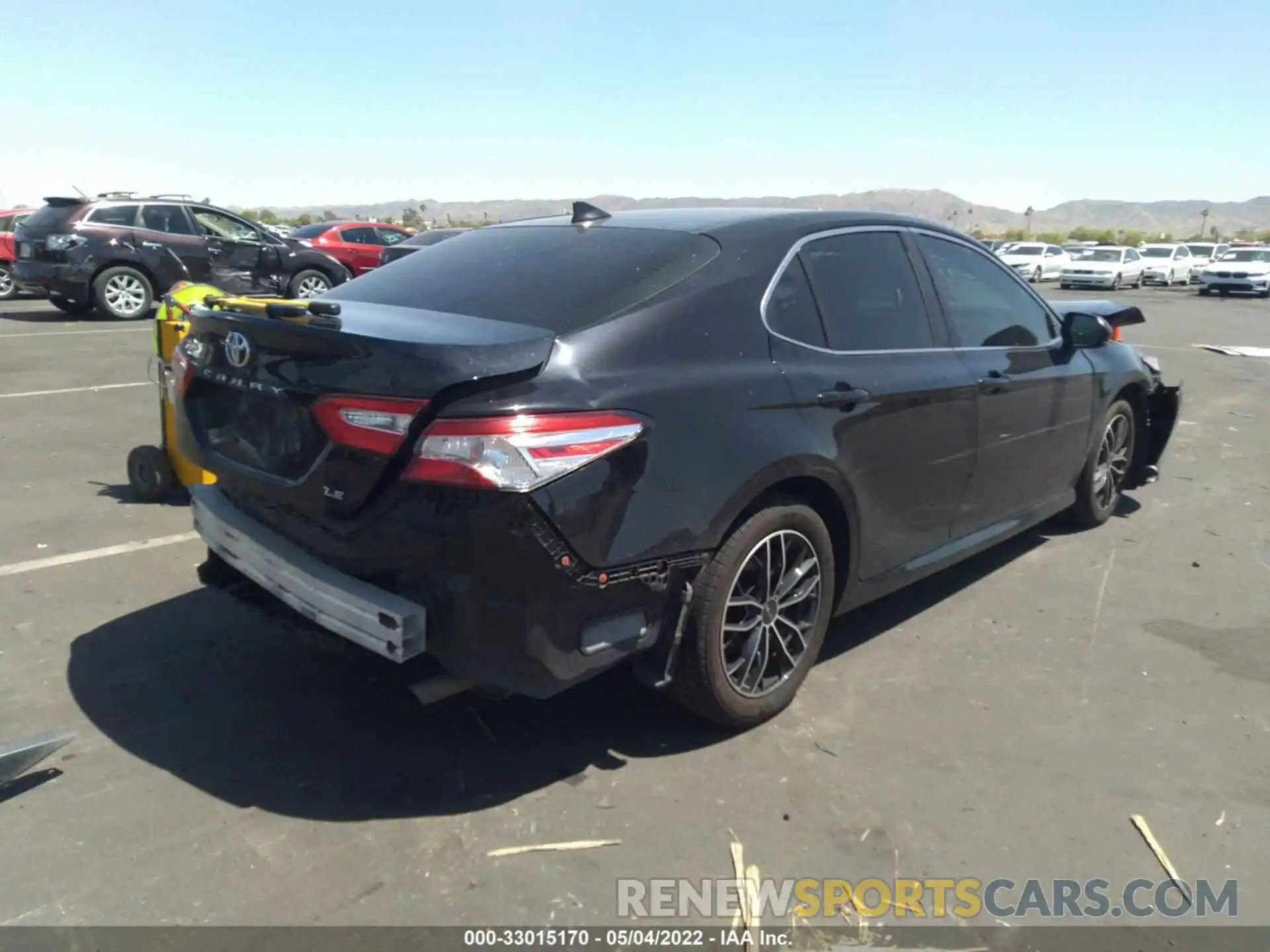 4 Photograph of a damaged car 4T1B11HK0KU759045 TOYOTA CAMRY 2019