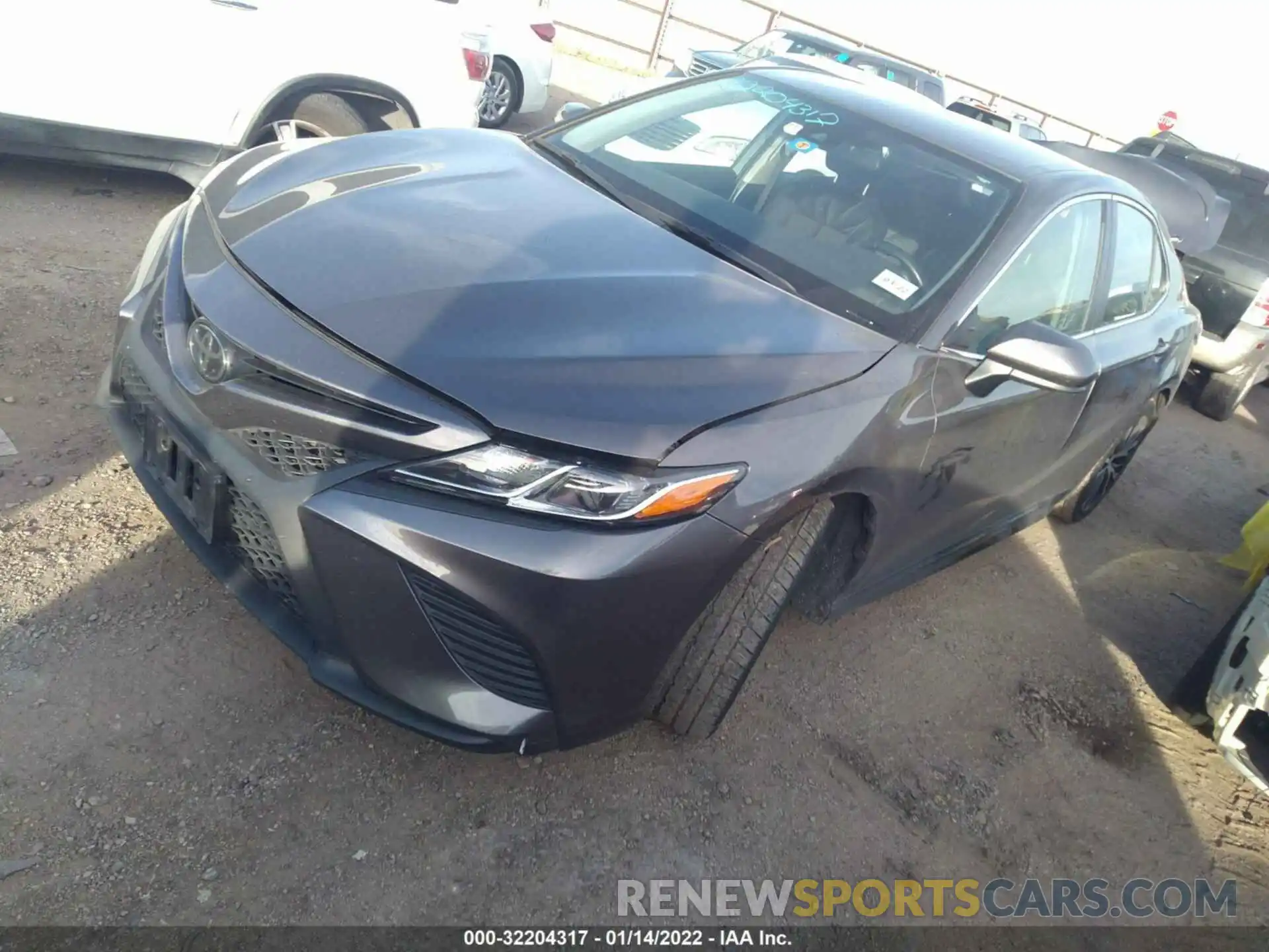 2 Photograph of a damaged car 4T1B11HK0KU759479 TOYOTA CAMRY 2019