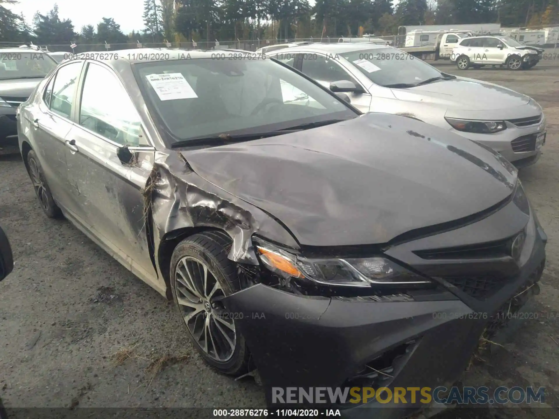 1 Photograph of a damaged car 4T1B11HK0KU761197 TOYOTA CAMRY 2019