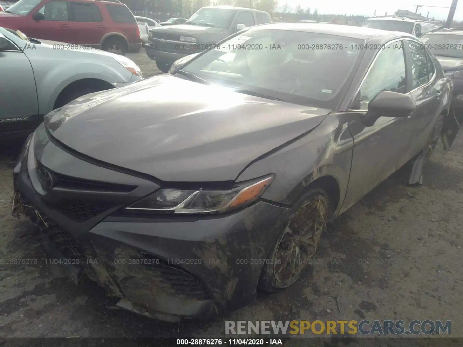 2 Photograph of a damaged car 4T1B11HK0KU761197 TOYOTA CAMRY 2019