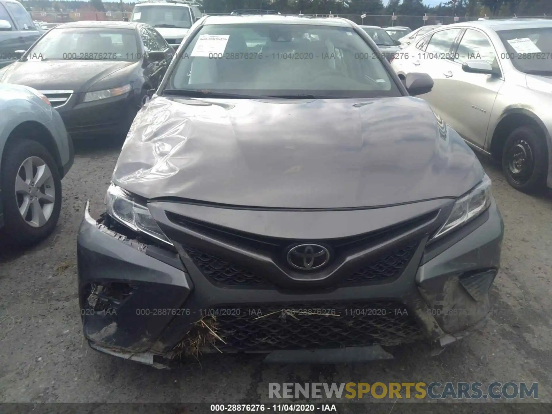 6 Photograph of a damaged car 4T1B11HK0KU761197 TOYOTA CAMRY 2019