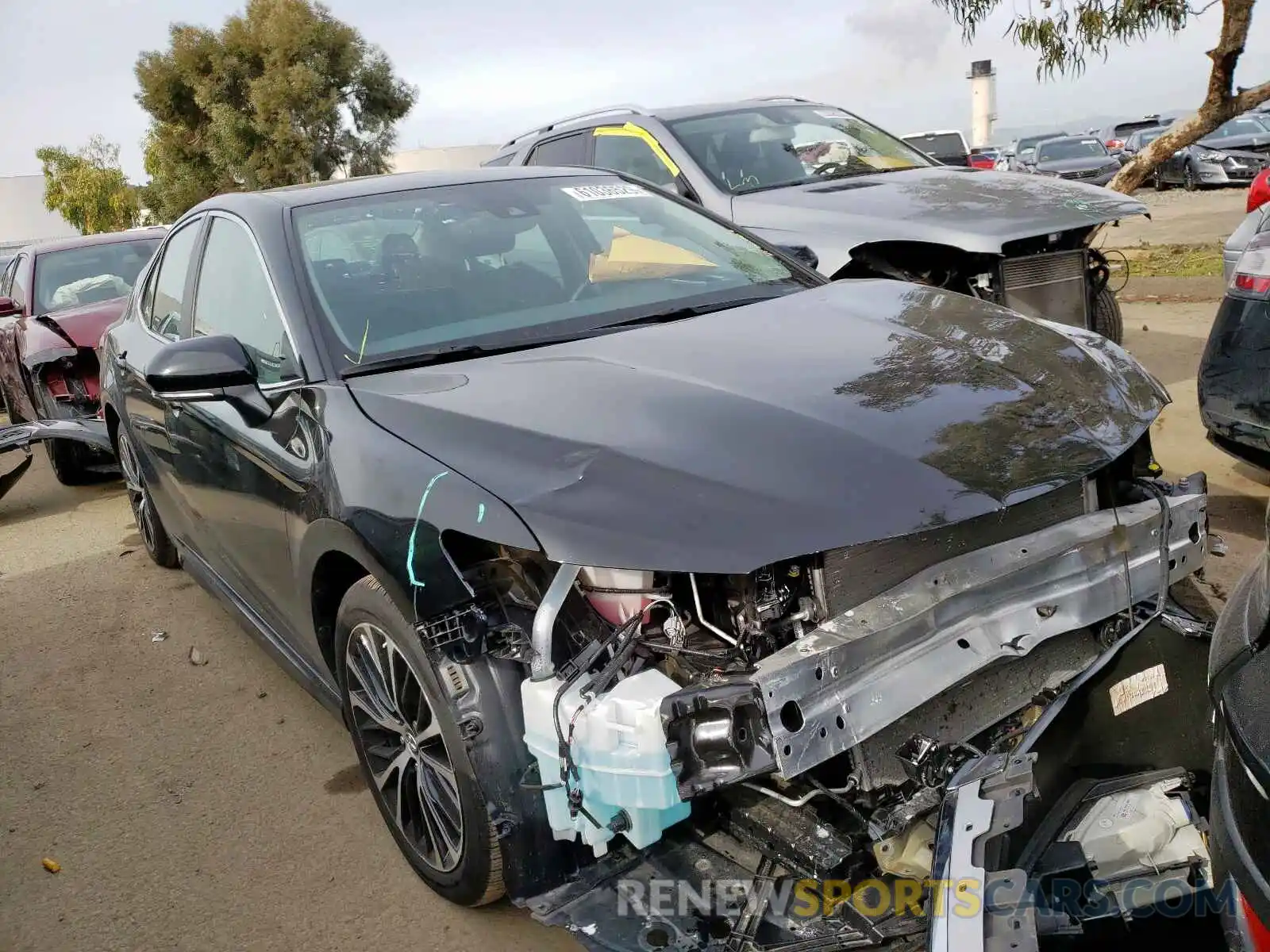 1 Photograph of a damaged car 4T1B11HK0KU761460 TOYOTA CAMRY 2019