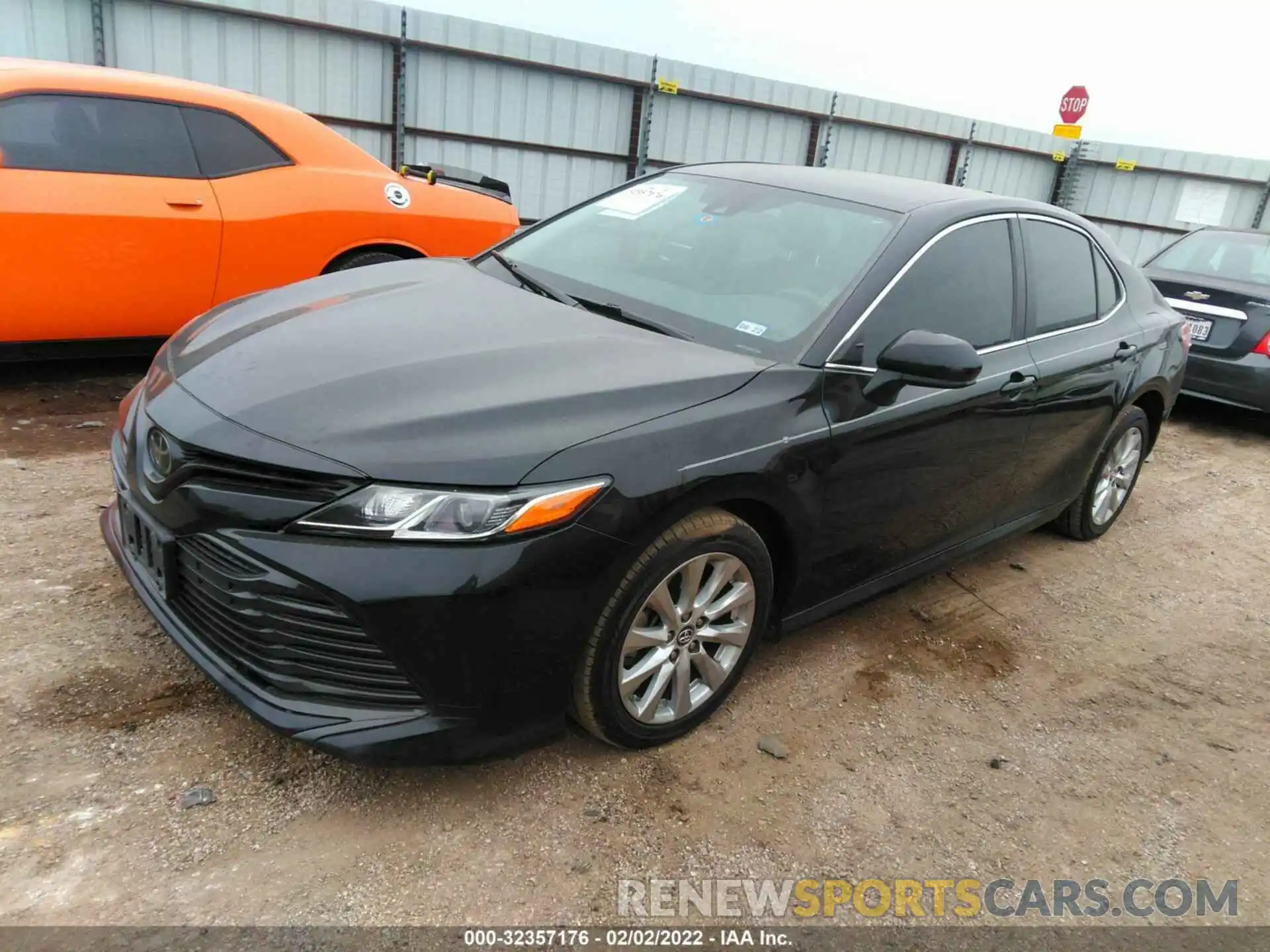 2 Photograph of a damaged car 4T1B11HK0KU762530 TOYOTA CAMRY 2019