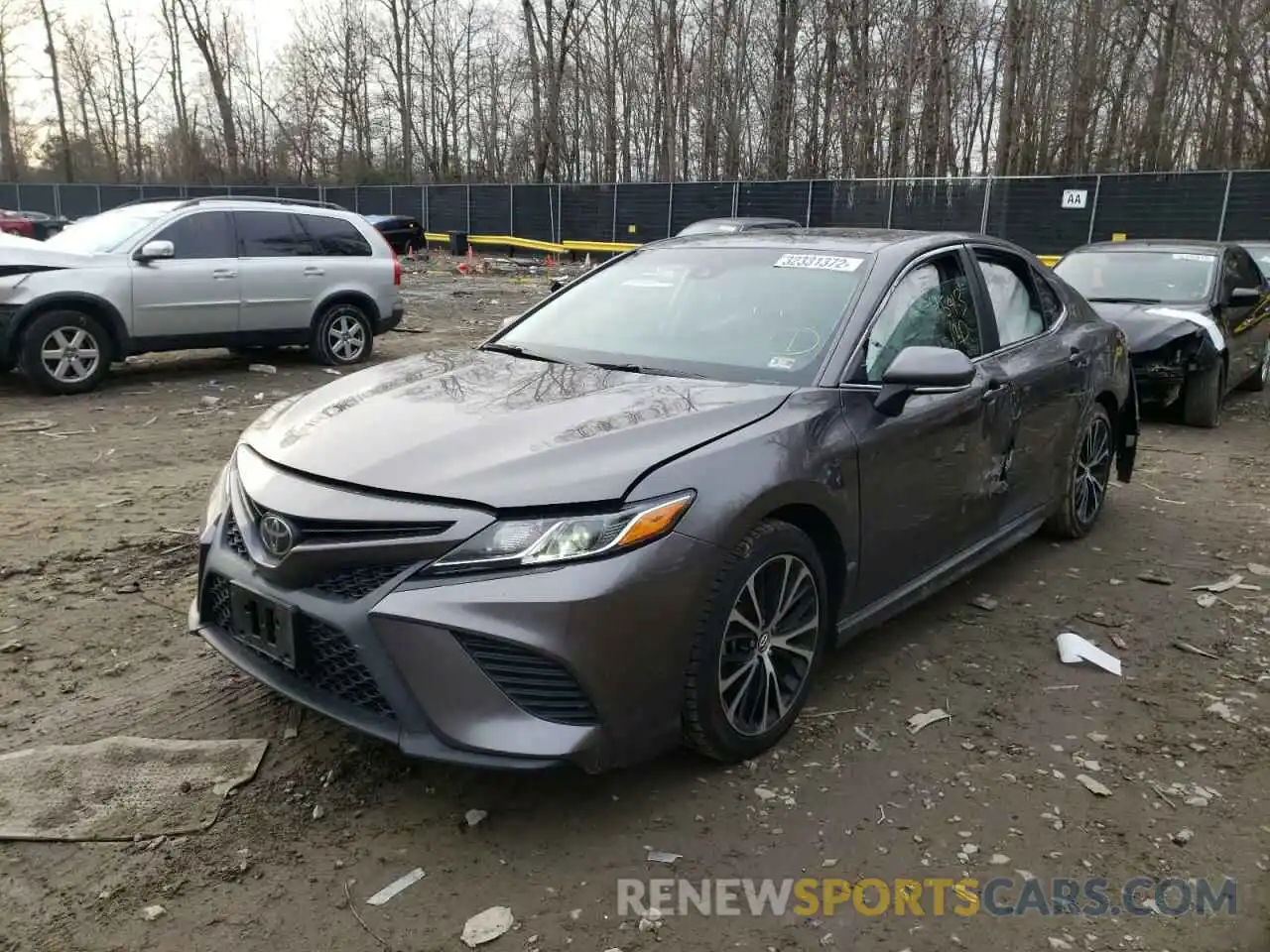 2 Photograph of a damaged car 4T1B11HK0KU767615 TOYOTA CAMRY 2019