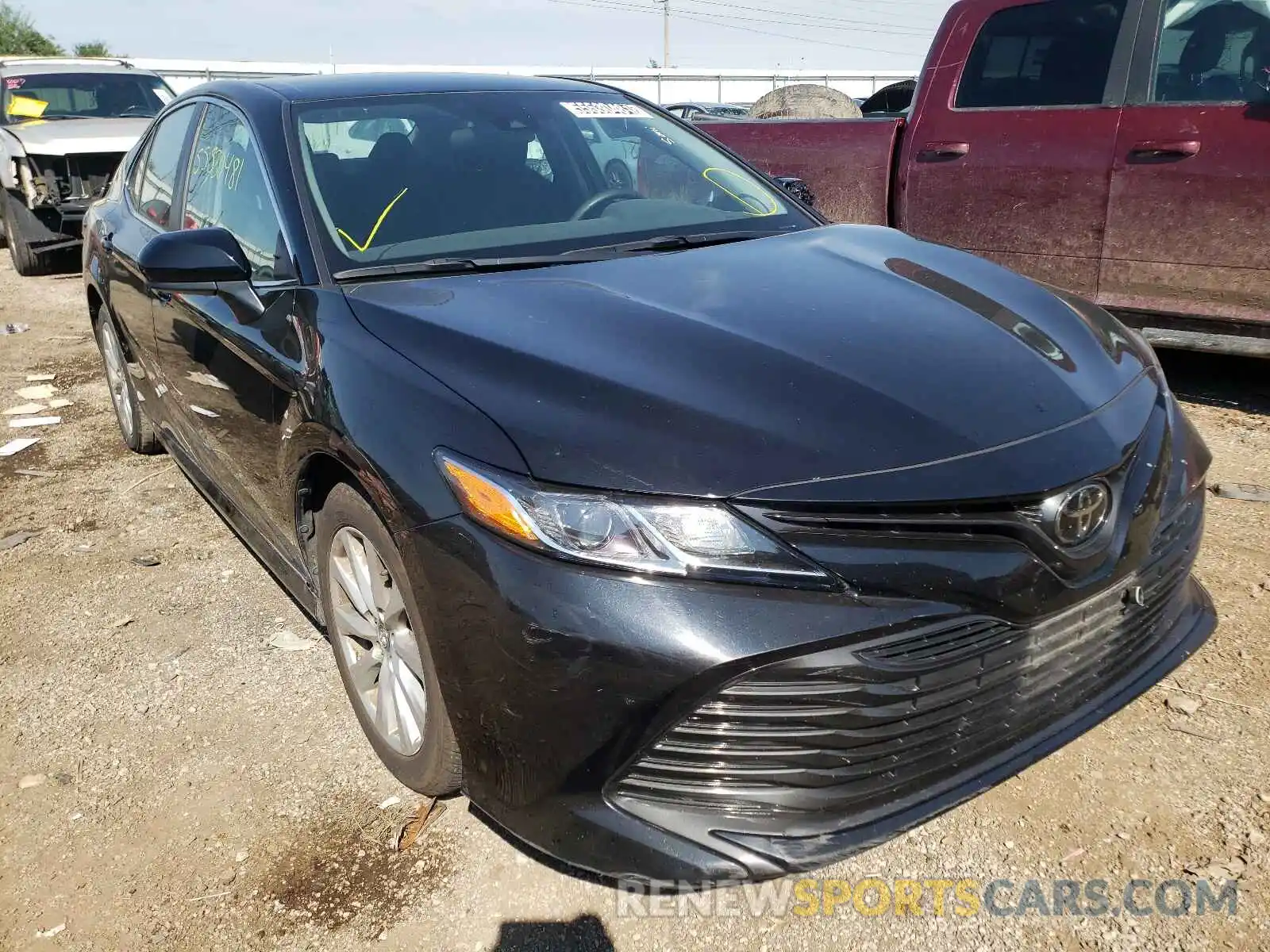 1 Photograph of a damaged car 4T1B11HK0KU767694 TOYOTA CAMRY 2019