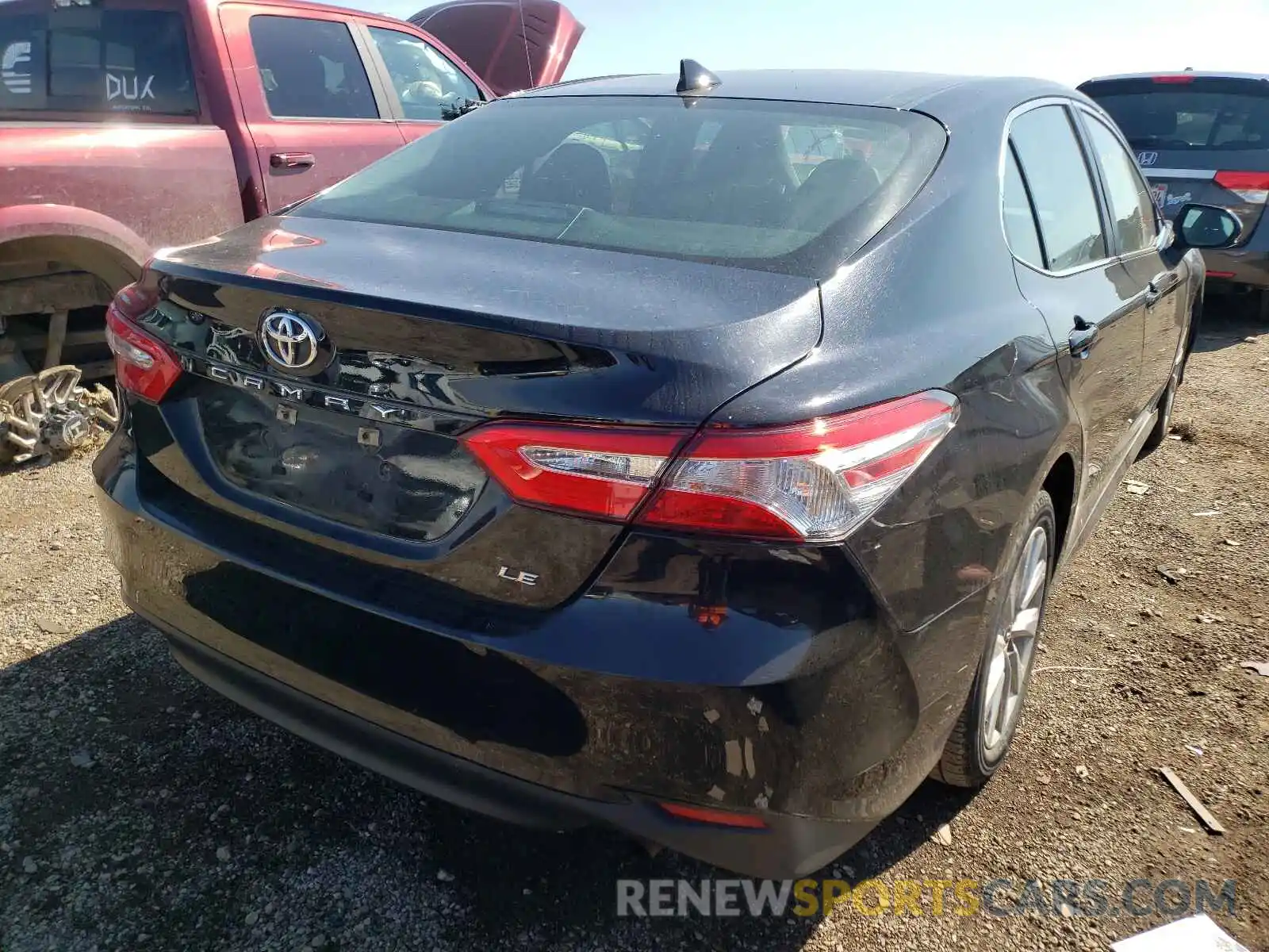 4 Photograph of a damaged car 4T1B11HK0KU767694 TOYOTA CAMRY 2019