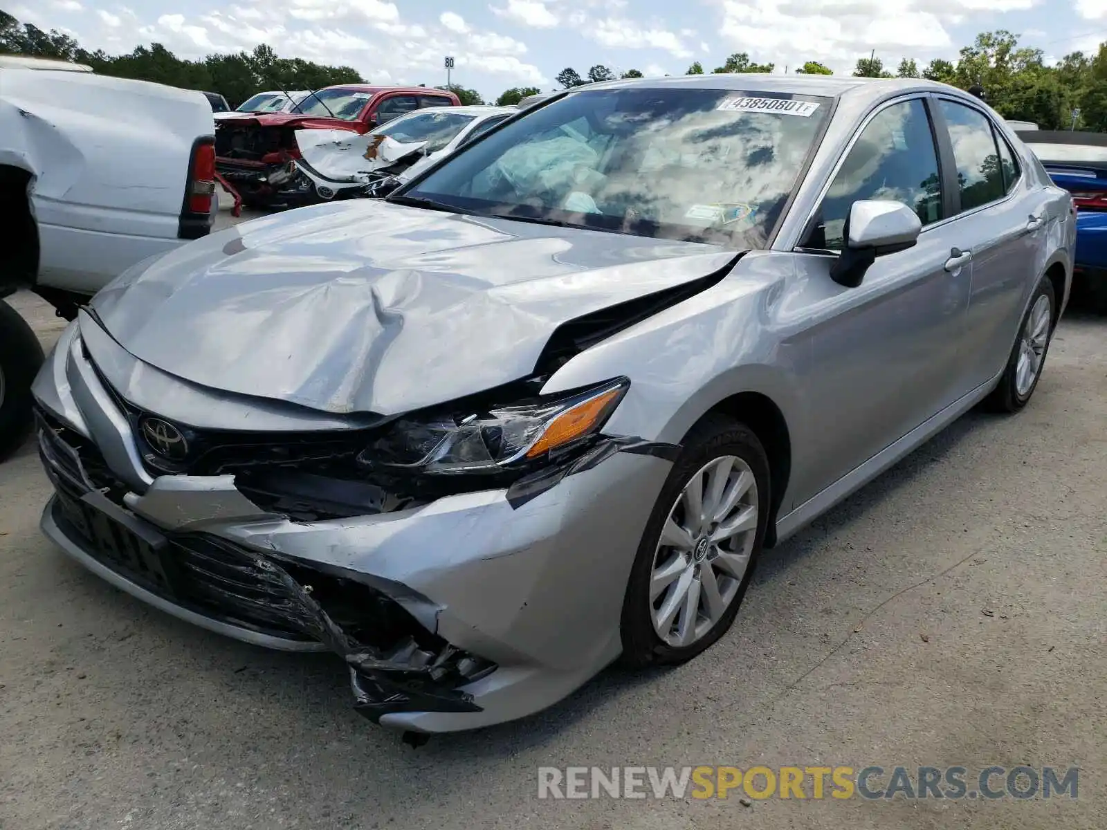 2 Photograph of a damaged car 4T1B11HK0KU768828 TOYOTA CAMRY 2019