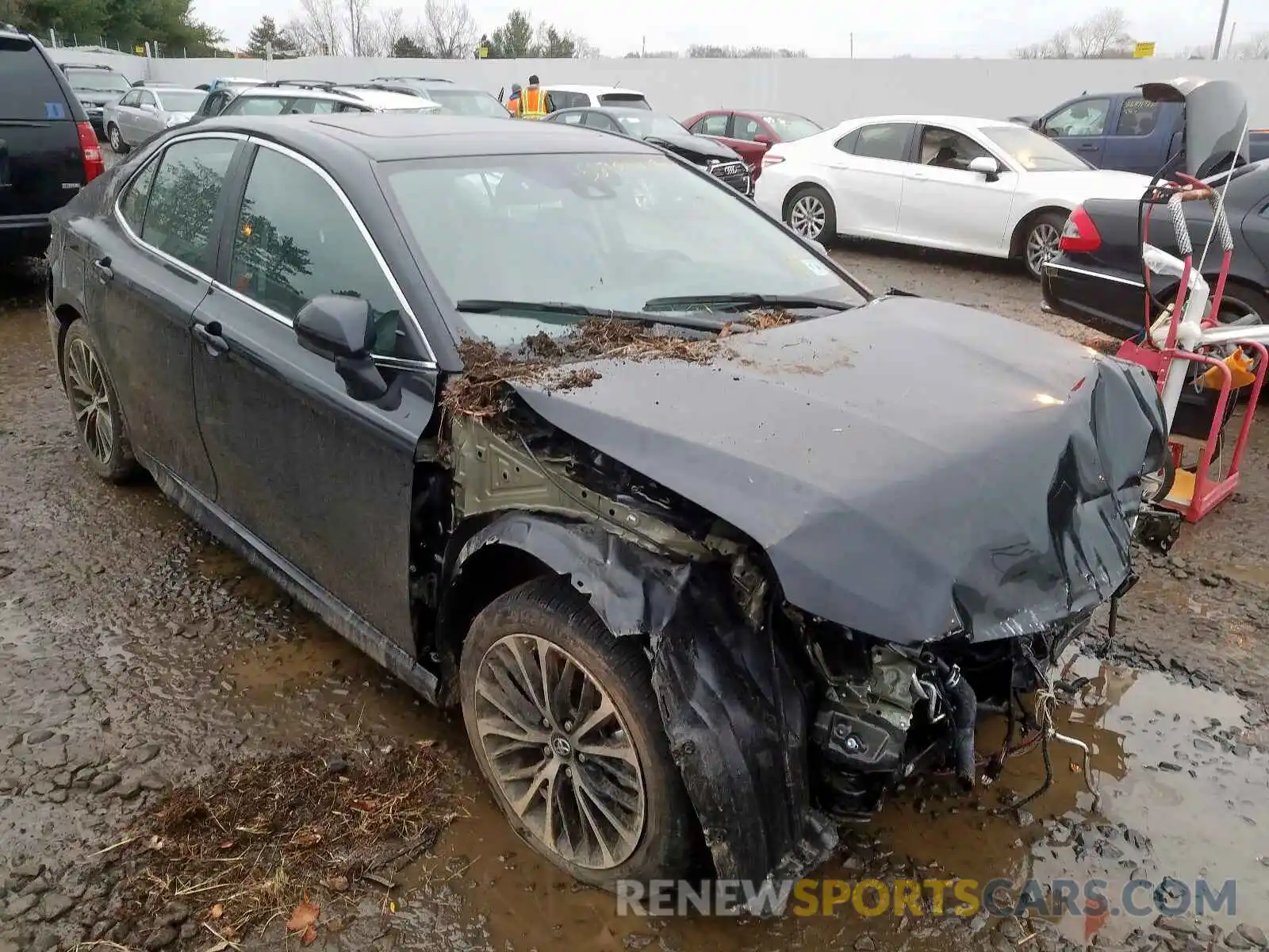 1 Photograph of a damaged car 4T1B11HK0KU770787 TOYOTA CAMRY 2019