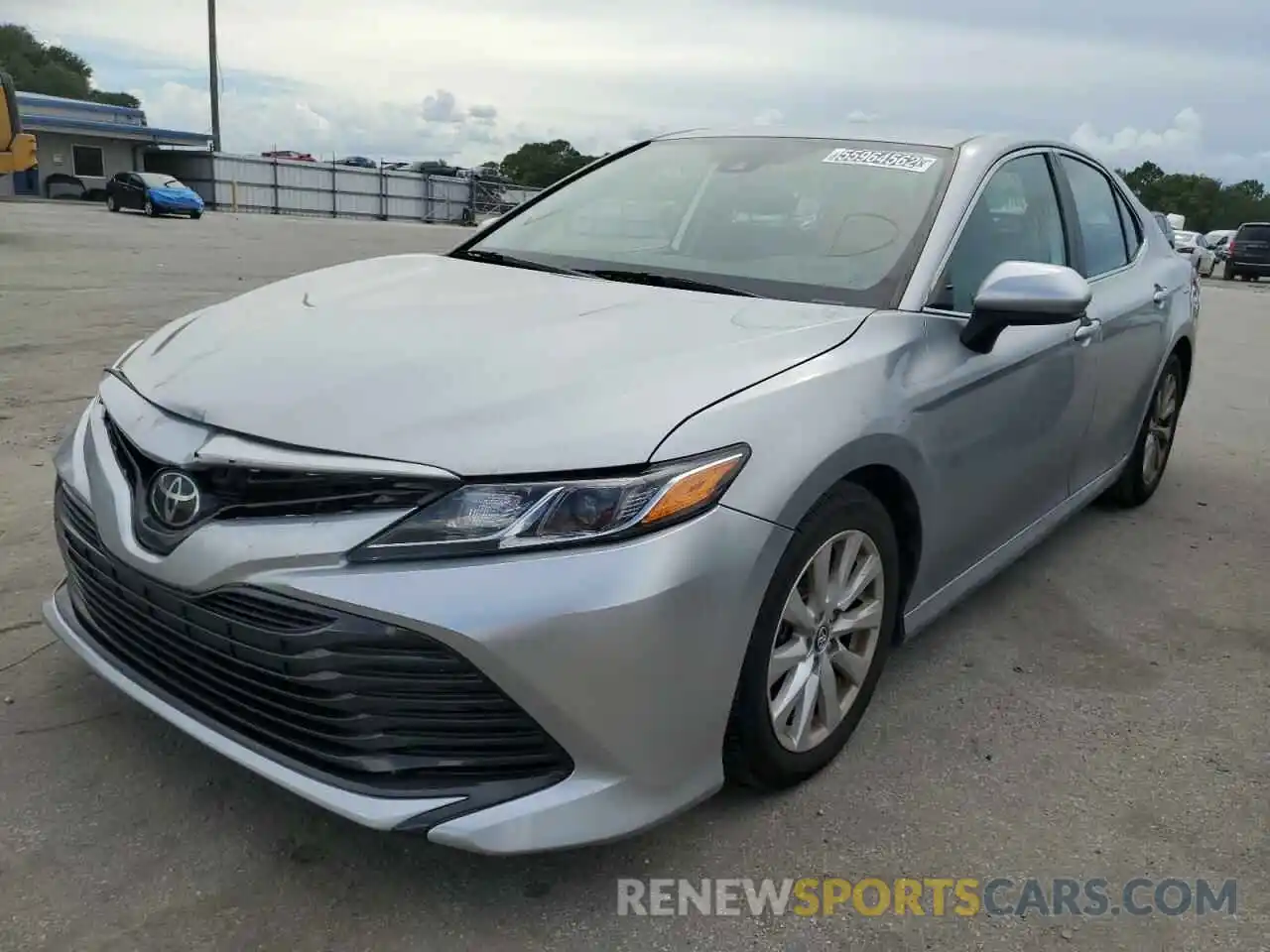 2 Photograph of a damaged car 4T1B11HK0KU771342 TOYOTA CAMRY 2019