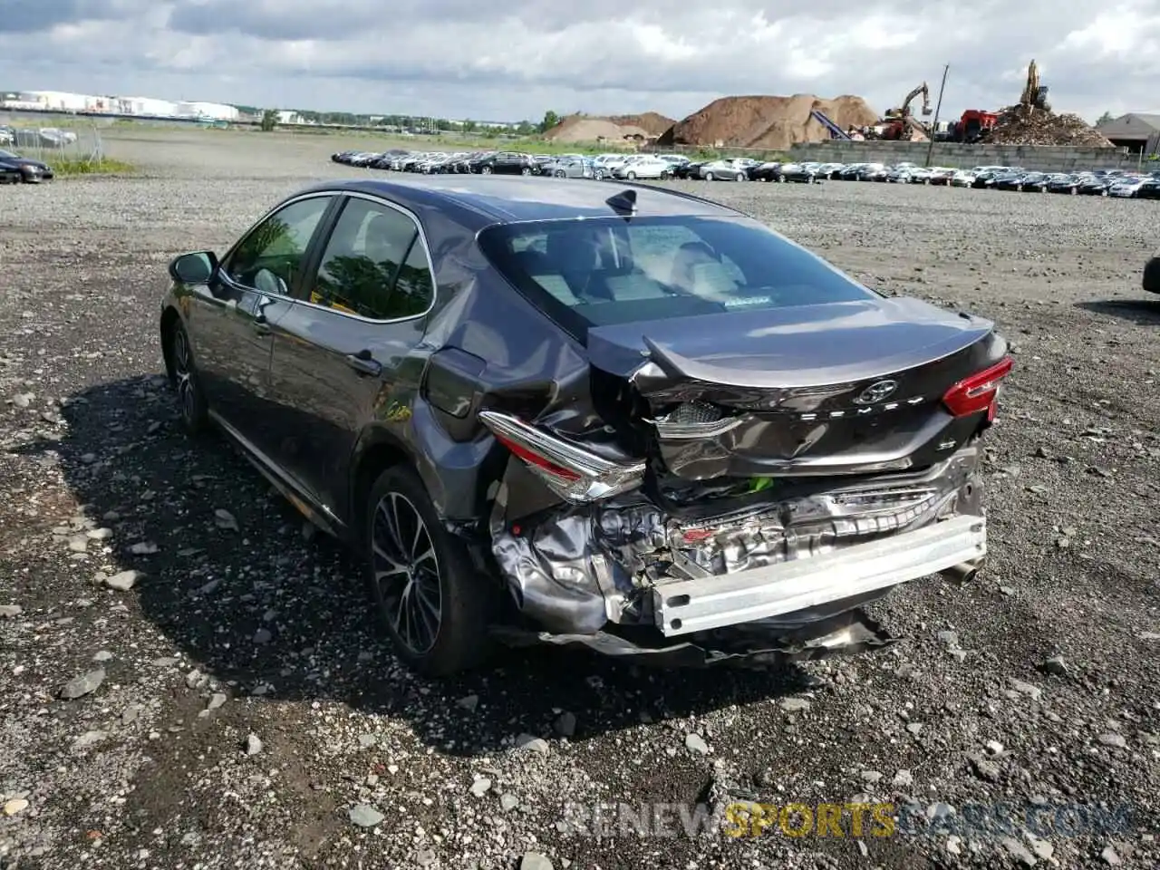 3 Photograph of a damaged car 4T1B11HK0KU771759 TOYOTA CAMRY 2019