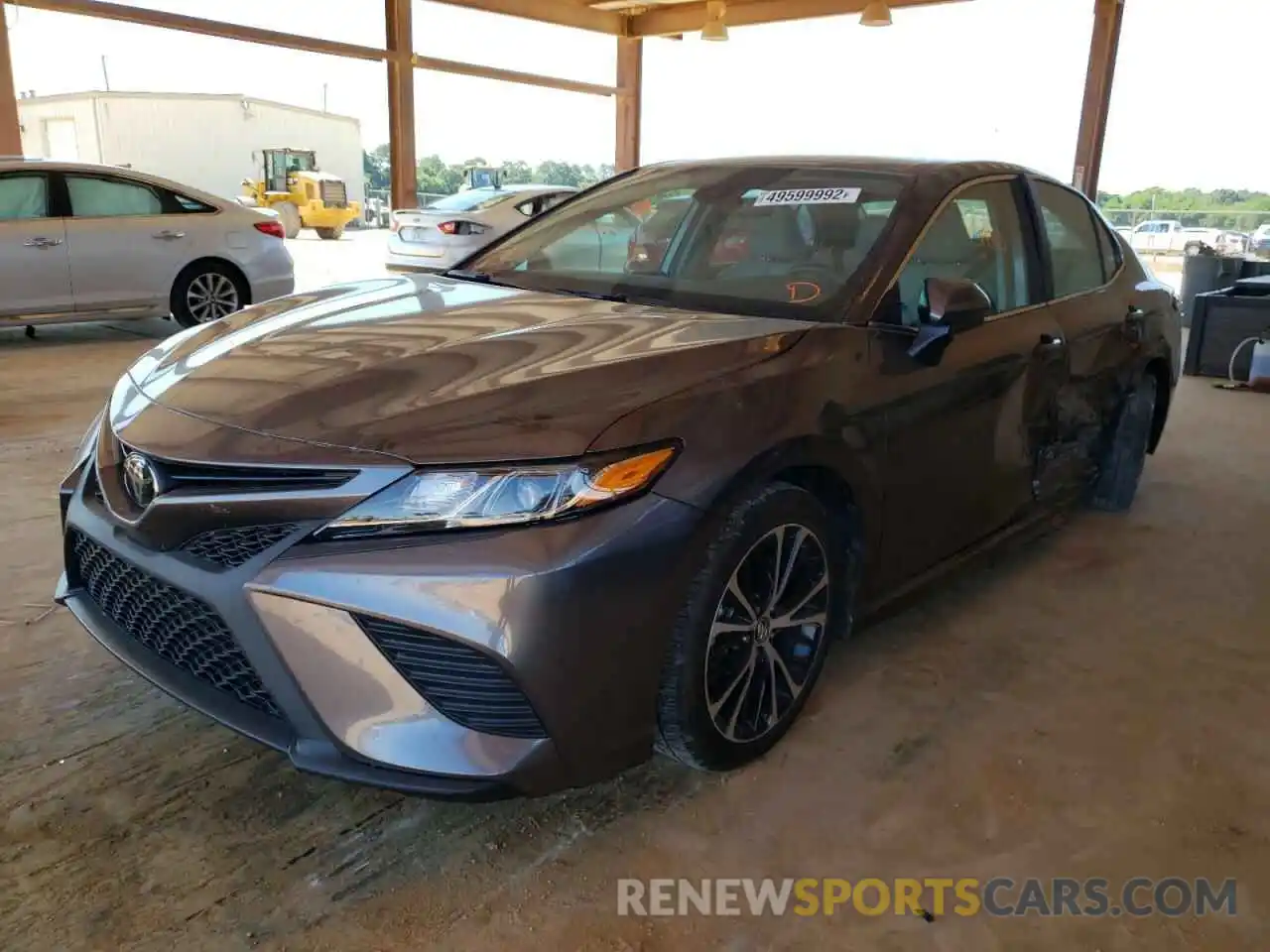 2 Photograph of a damaged car 4T1B11HK0KU771809 TOYOTA CAMRY 2019