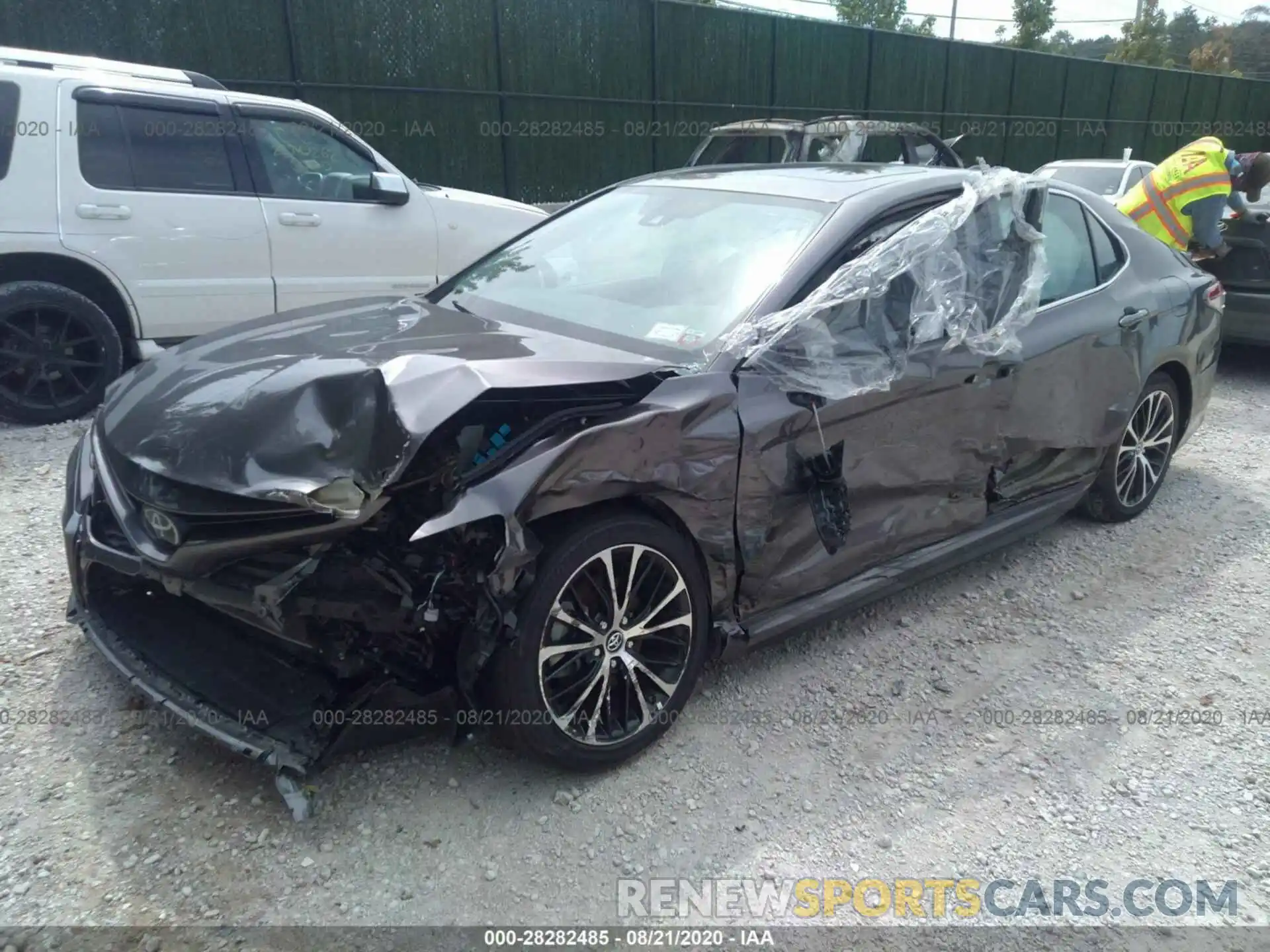 2 Photograph of a damaged car 4T1B11HK0KU771972 TOYOTA CAMRY 2019