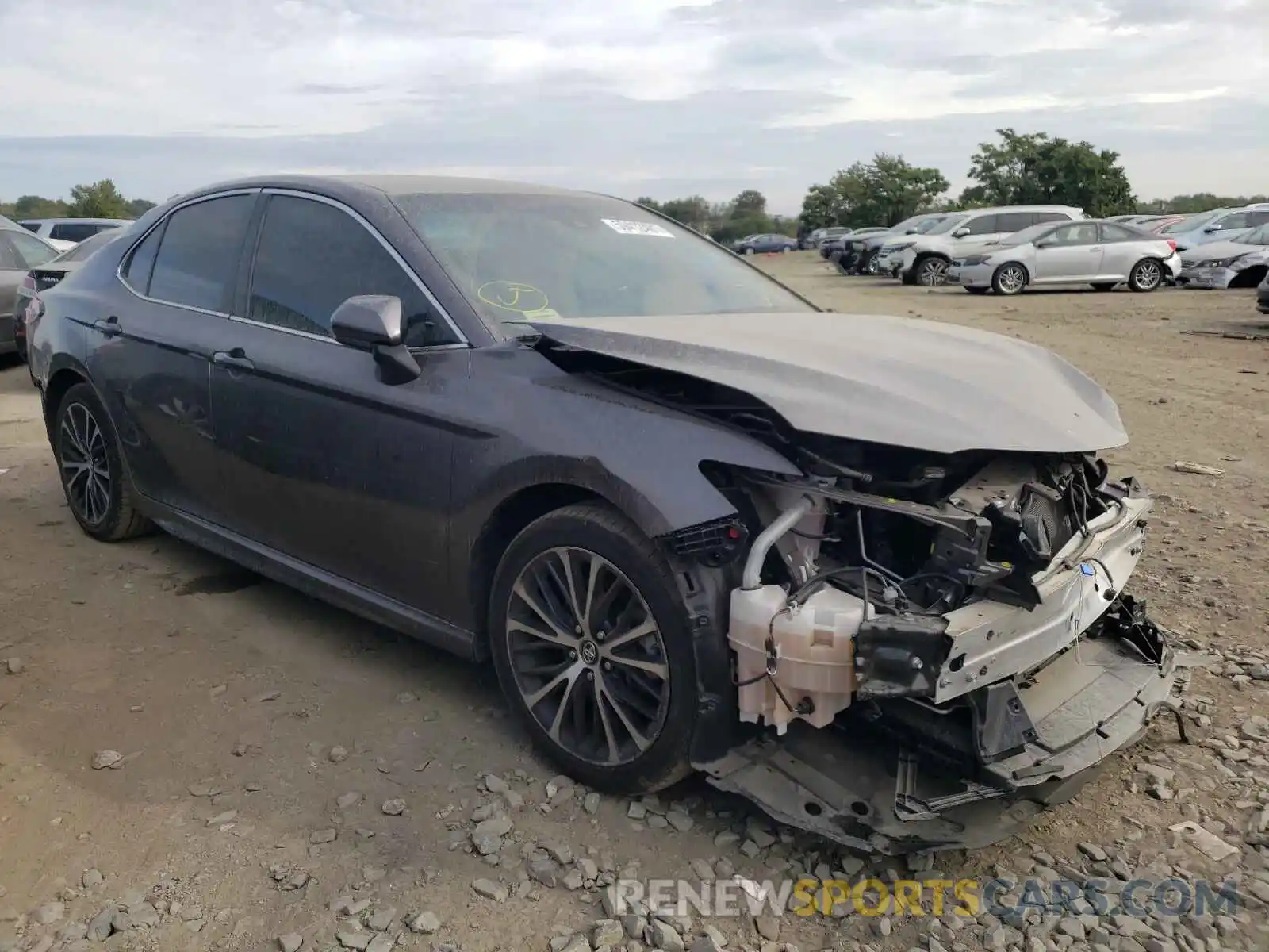 1 Photograph of a damaged car 4T1B11HK0KU773057 TOYOTA CAMRY 2019