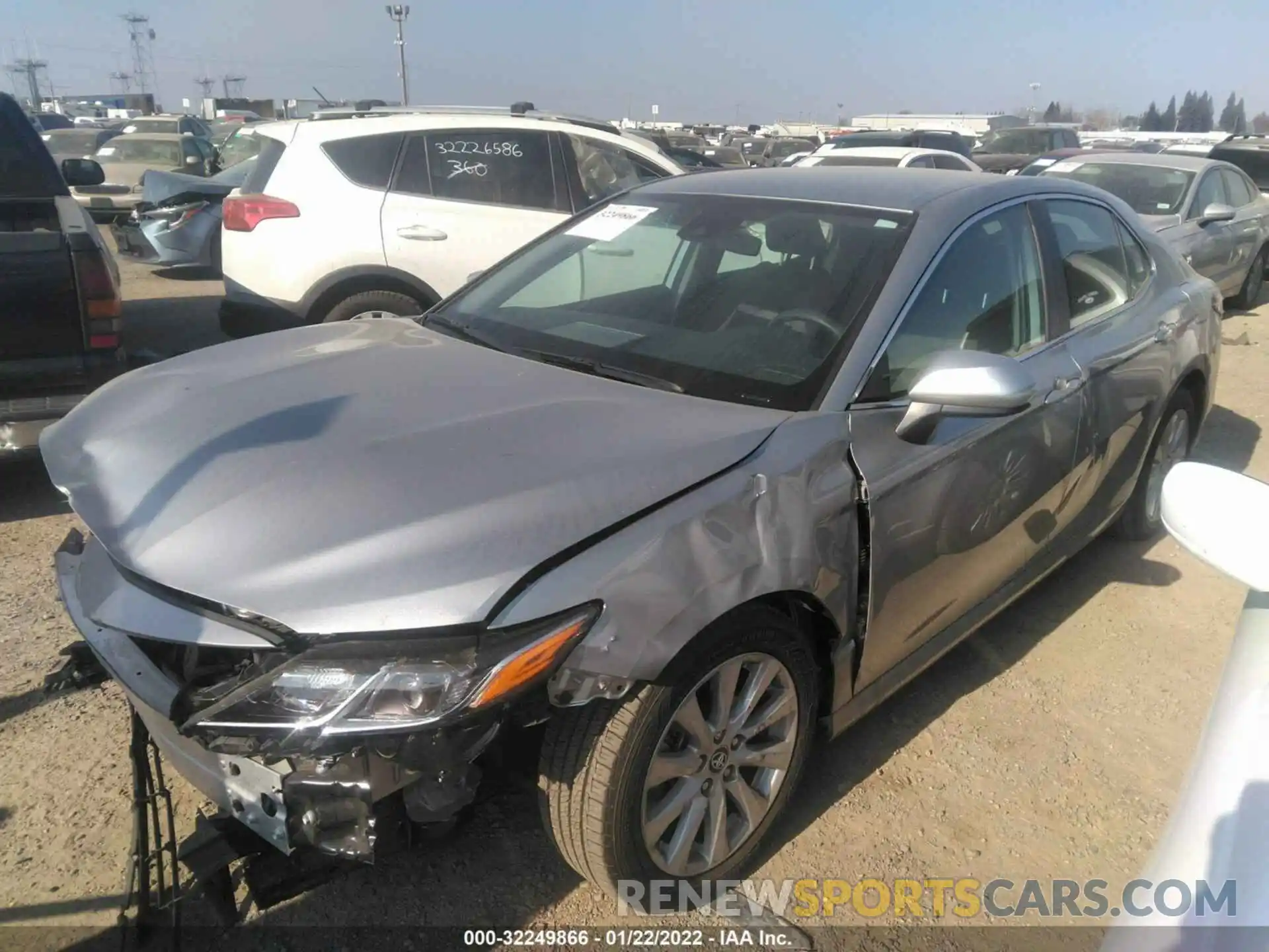 2 Photograph of a damaged car 4T1B11HK0KU775097 TOYOTA CAMRY 2019