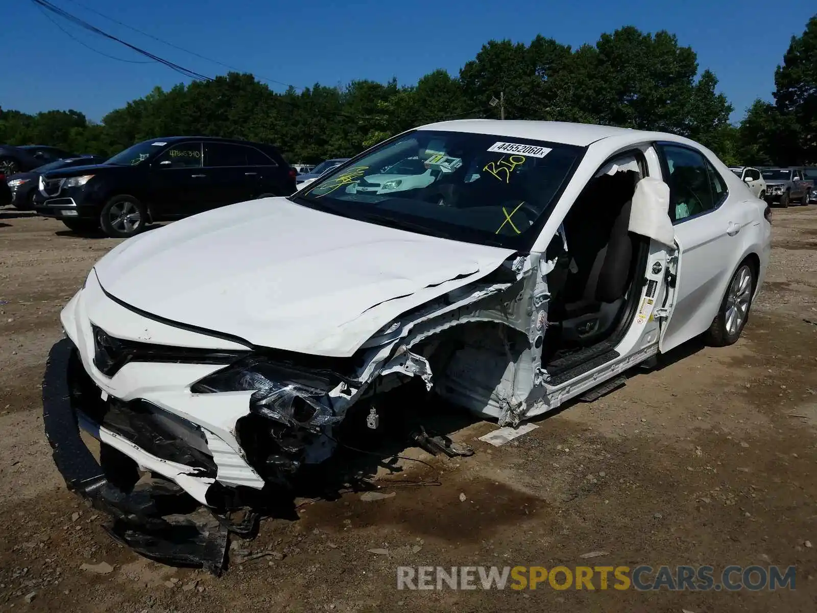 2 Photograph of a damaged car 4T1B11HK0KU775990 TOYOTA CAMRY 2019