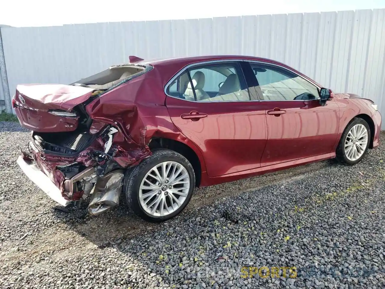 3 Photograph of a damaged car 4T1B11HK0KU776251 TOYOTA CAMRY 2019