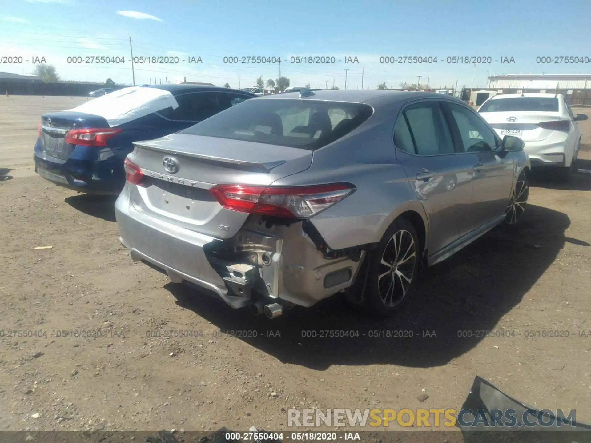 4 Photograph of a damaged car 4T1B11HK0KU778498 TOYOTA CAMRY 2019