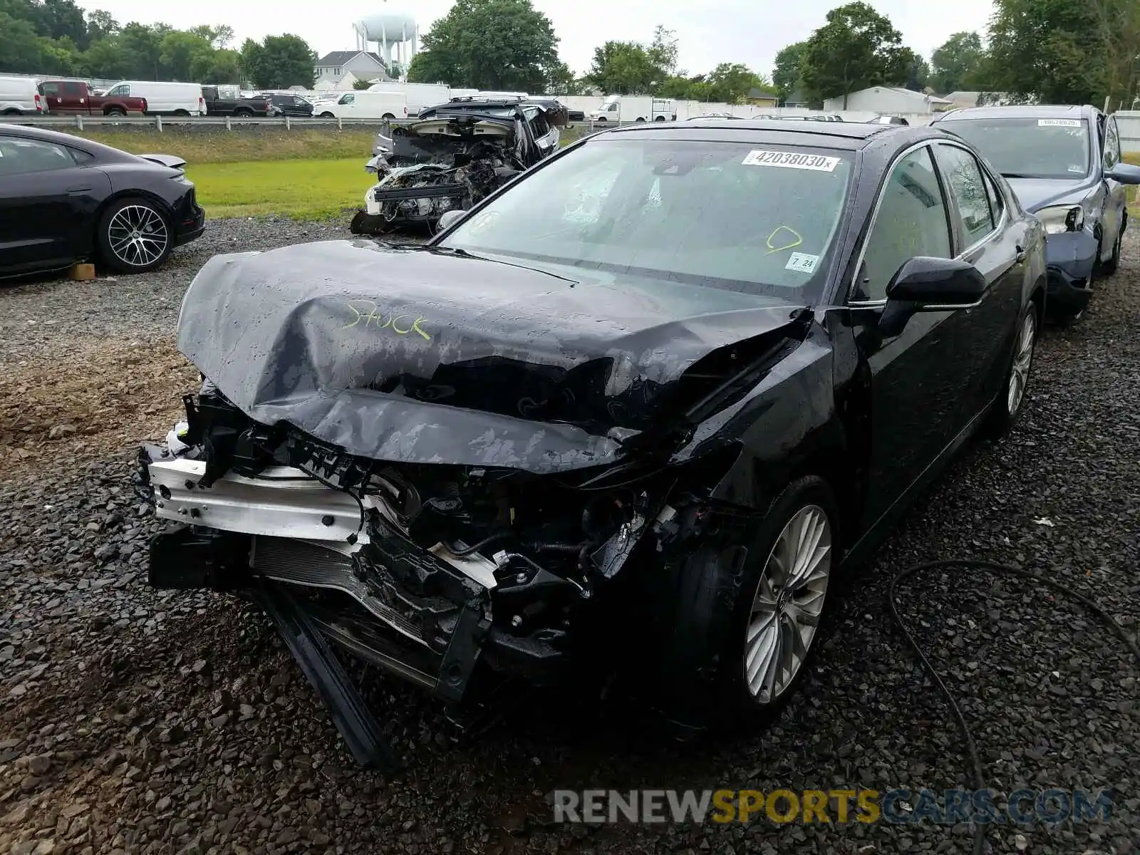 2 Photograph of a damaged car 4T1B11HK0KU778842 TOYOTA CAMRY 2019