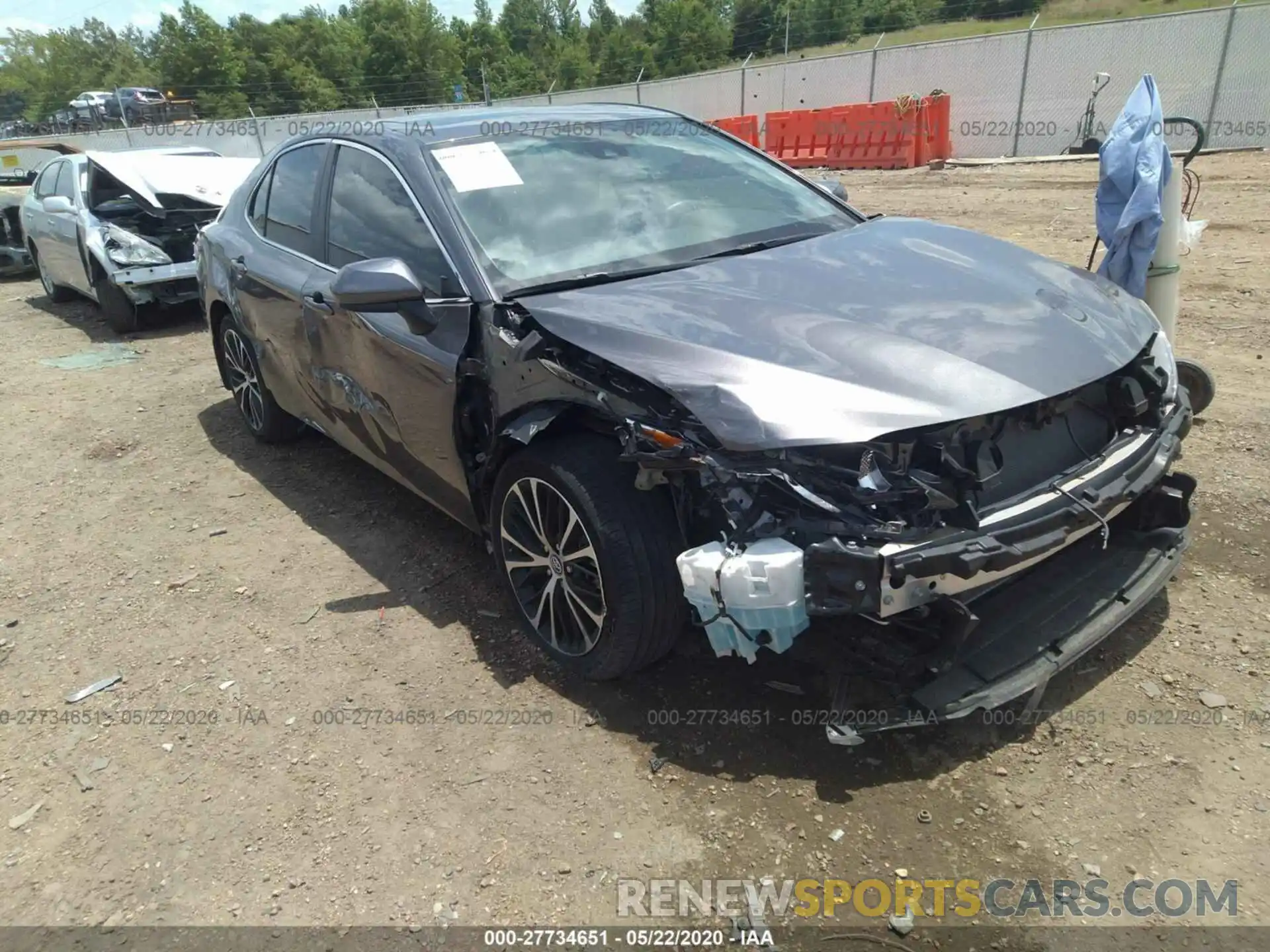 1 Photograph of a damaged car 4T1B11HK0KU779490 TOYOTA CAMRY 2019