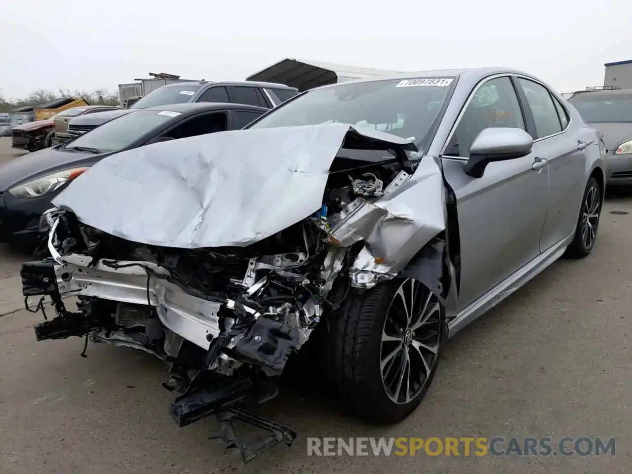 2 Photograph of a damaged car 4T1B11HK0KU782731 TOYOTA CAMRY 2019