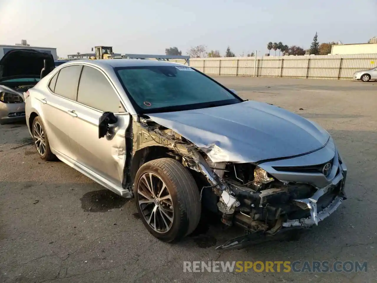 1 Photograph of a damaged car 4T1B11HK0KU787153 TOYOTA CAMRY 2019