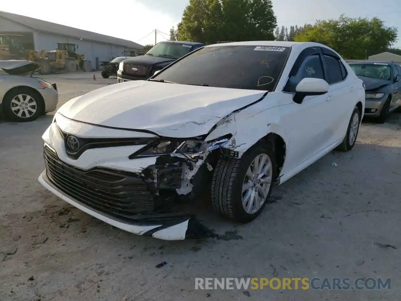 2 Photograph of a damaged car 4T1B11HK0KU787413 TOYOTA CAMRY 2019