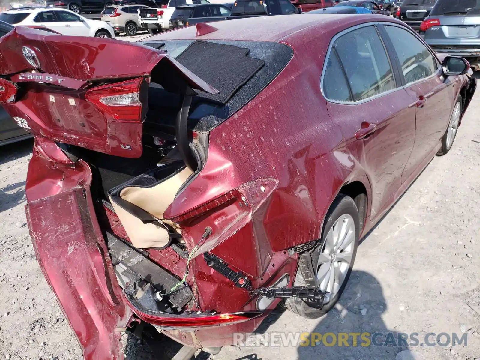 4 Photograph of a damaged car 4T1B11HK0KU787508 TOYOTA CAMRY 2019