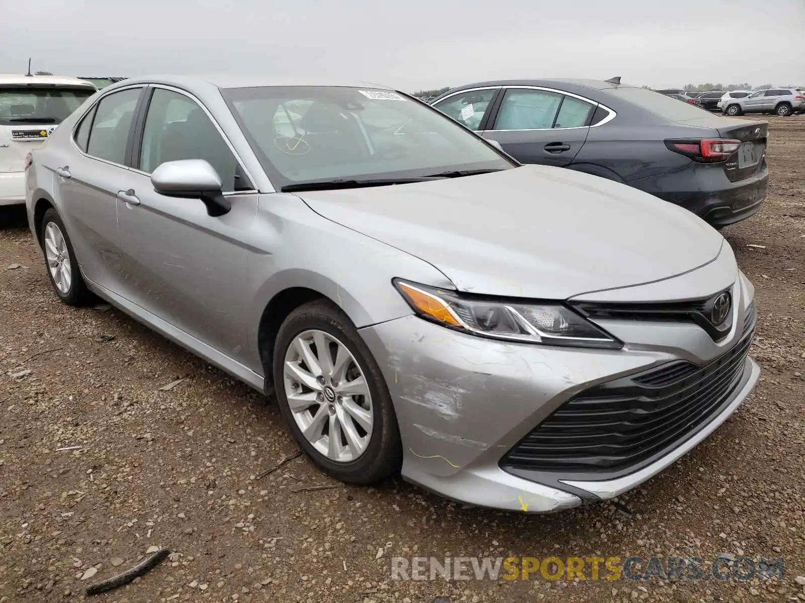 1 Photograph of a damaged car 4T1B11HK0KU788514 TOYOTA CAMRY 2019