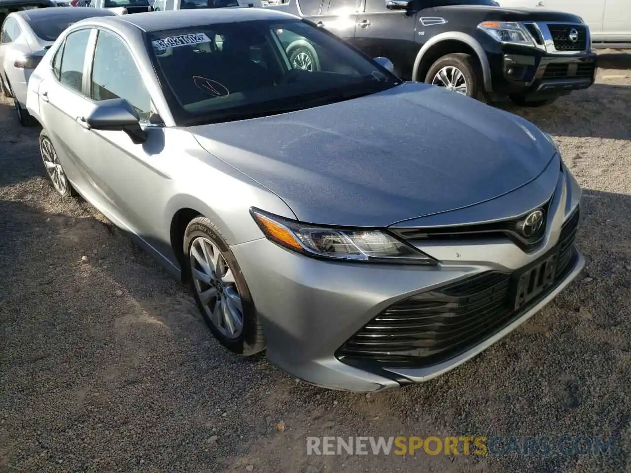 1 Photograph of a damaged car 4T1B11HK0KU788612 TOYOTA CAMRY 2019