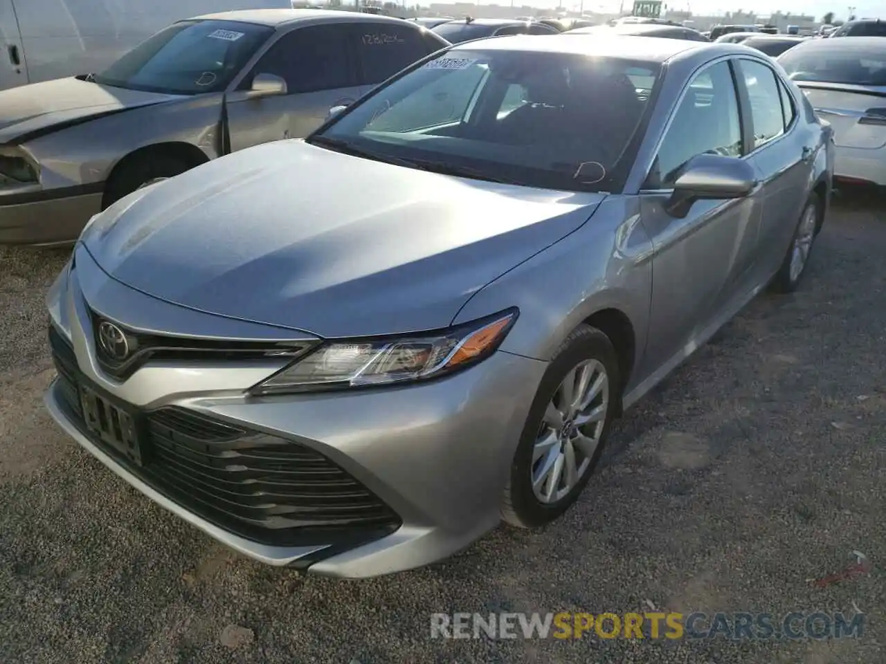 2 Photograph of a damaged car 4T1B11HK0KU788612 TOYOTA CAMRY 2019