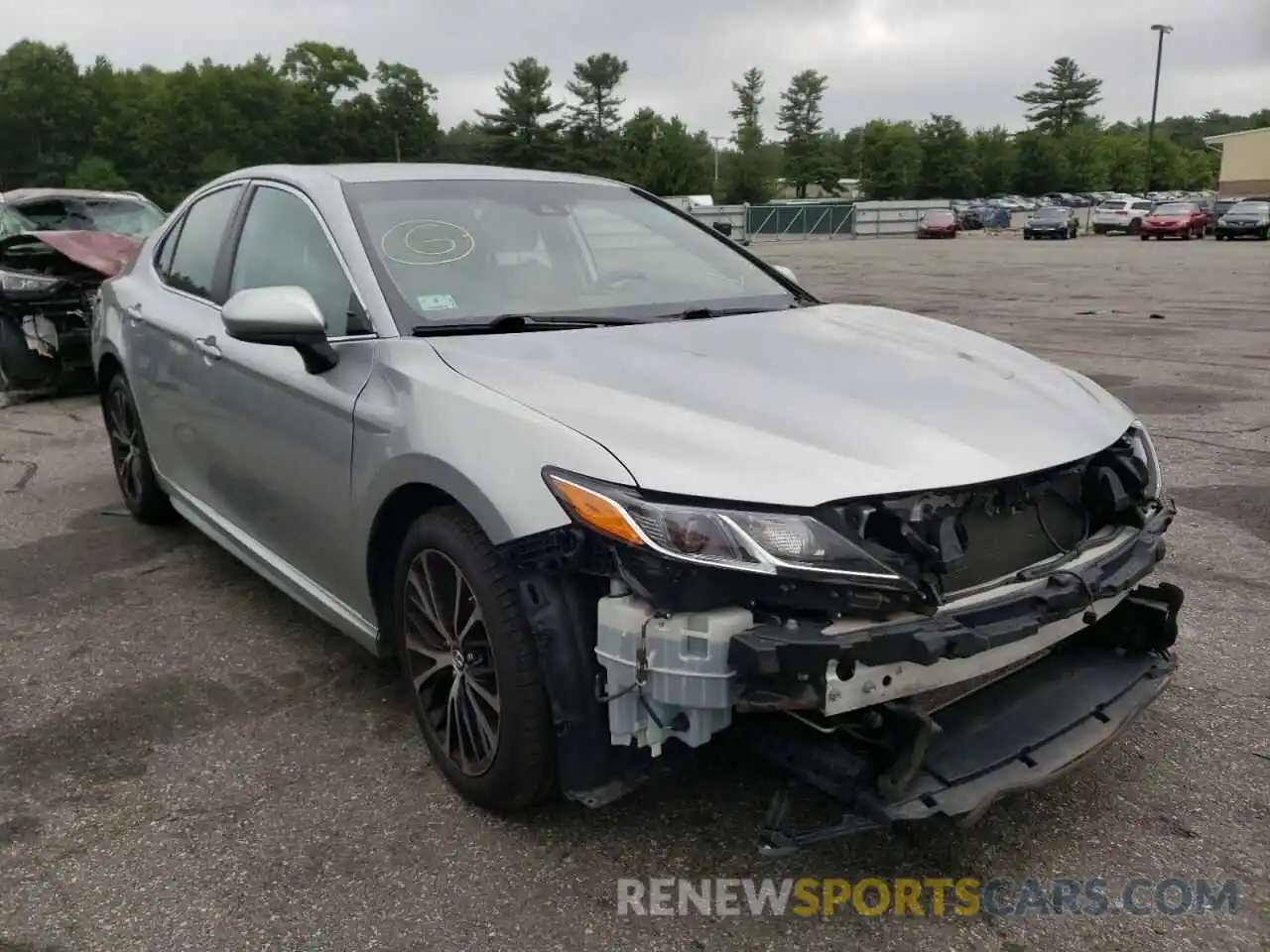 1 Photograph of a damaged car 4T1B11HK0KU789503 TOYOTA CAMRY 2019