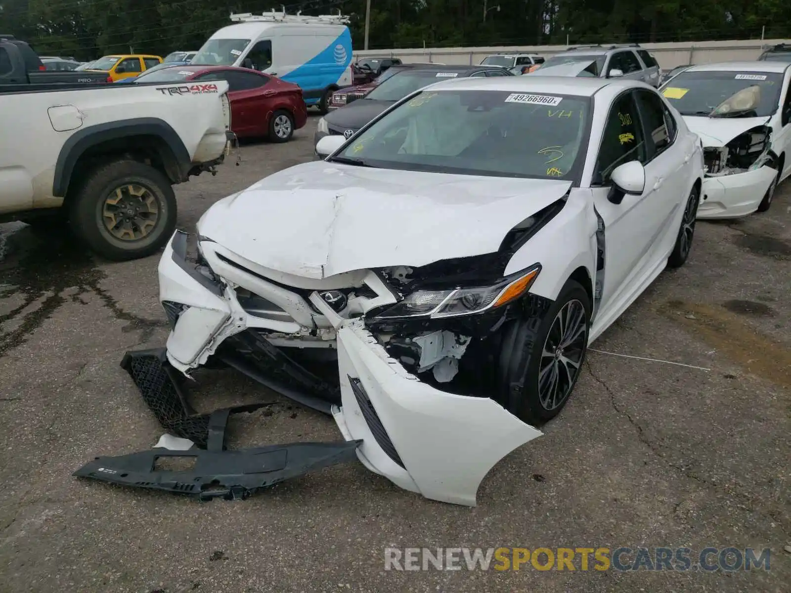 2 Photograph of a damaged car 4T1B11HK0KU789730 TOYOTA CAMRY 2019