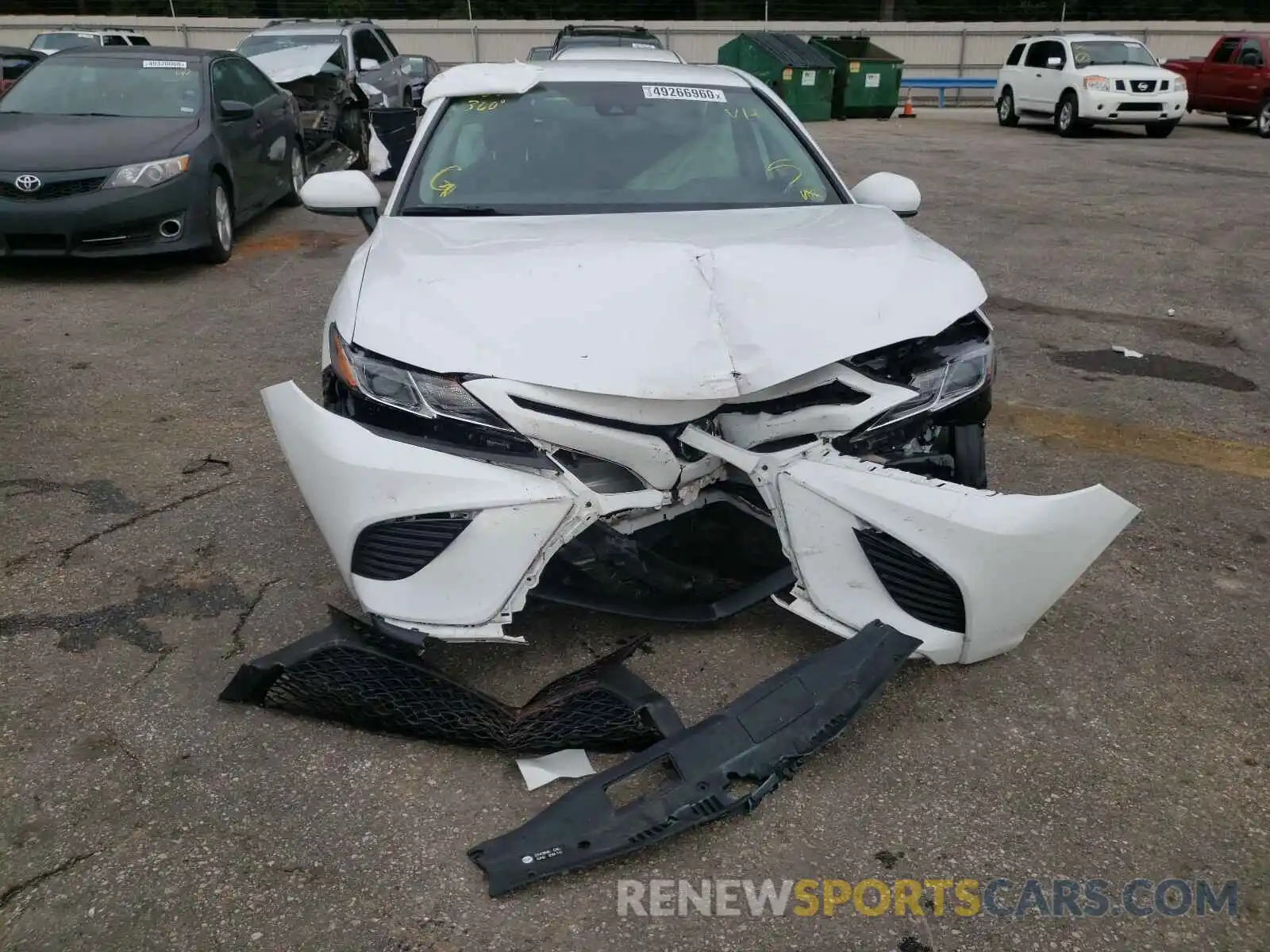 9 Photograph of a damaged car 4T1B11HK0KU789730 TOYOTA CAMRY 2019