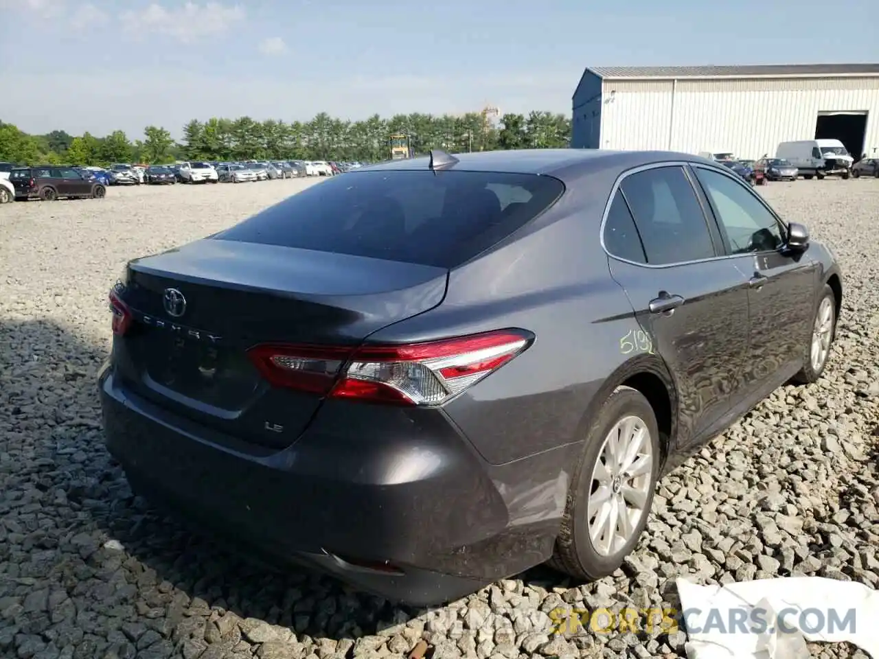 4 Фотография поврежденного автомобиля 4T1B11HK0KU790201 TOYOTA CAMRY 2019