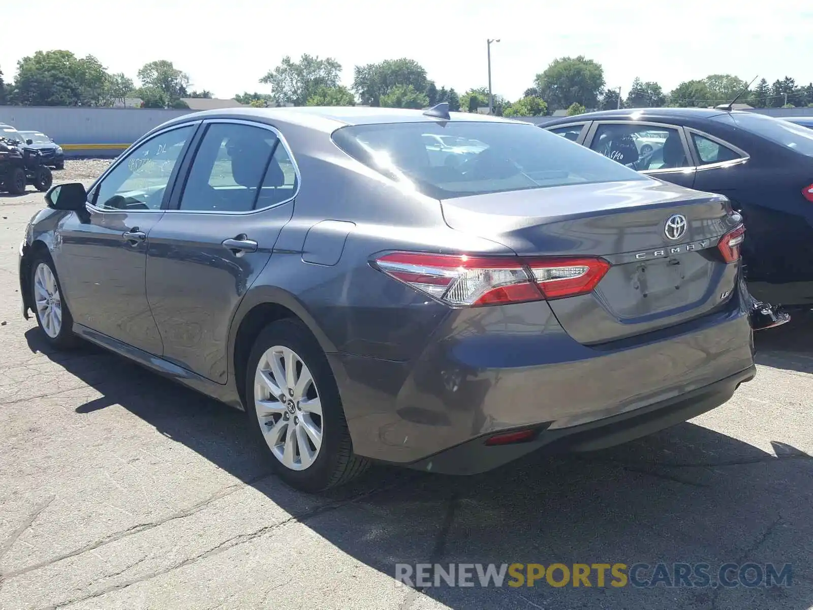 3 Photograph of a damaged car 4T1B11HK0KU791719 TOYOTA CAMRY 2019