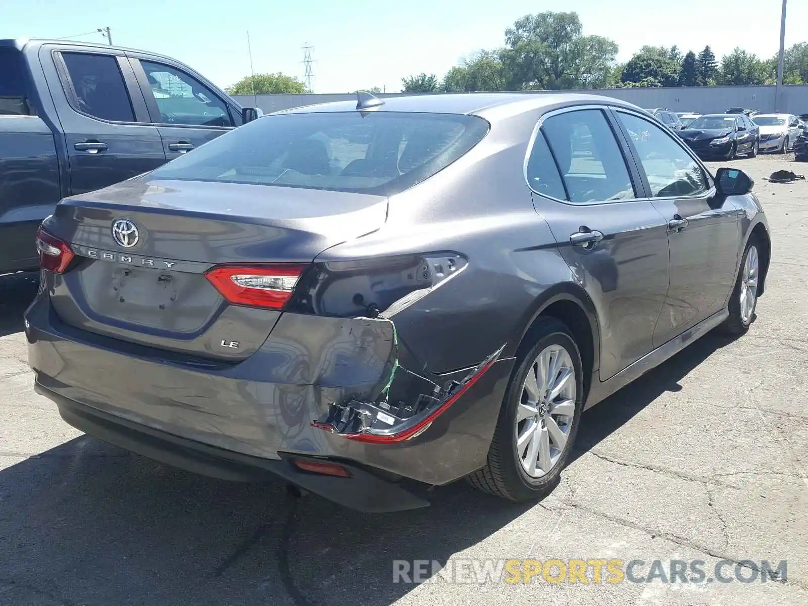 4 Photograph of a damaged car 4T1B11HK0KU791719 TOYOTA CAMRY 2019