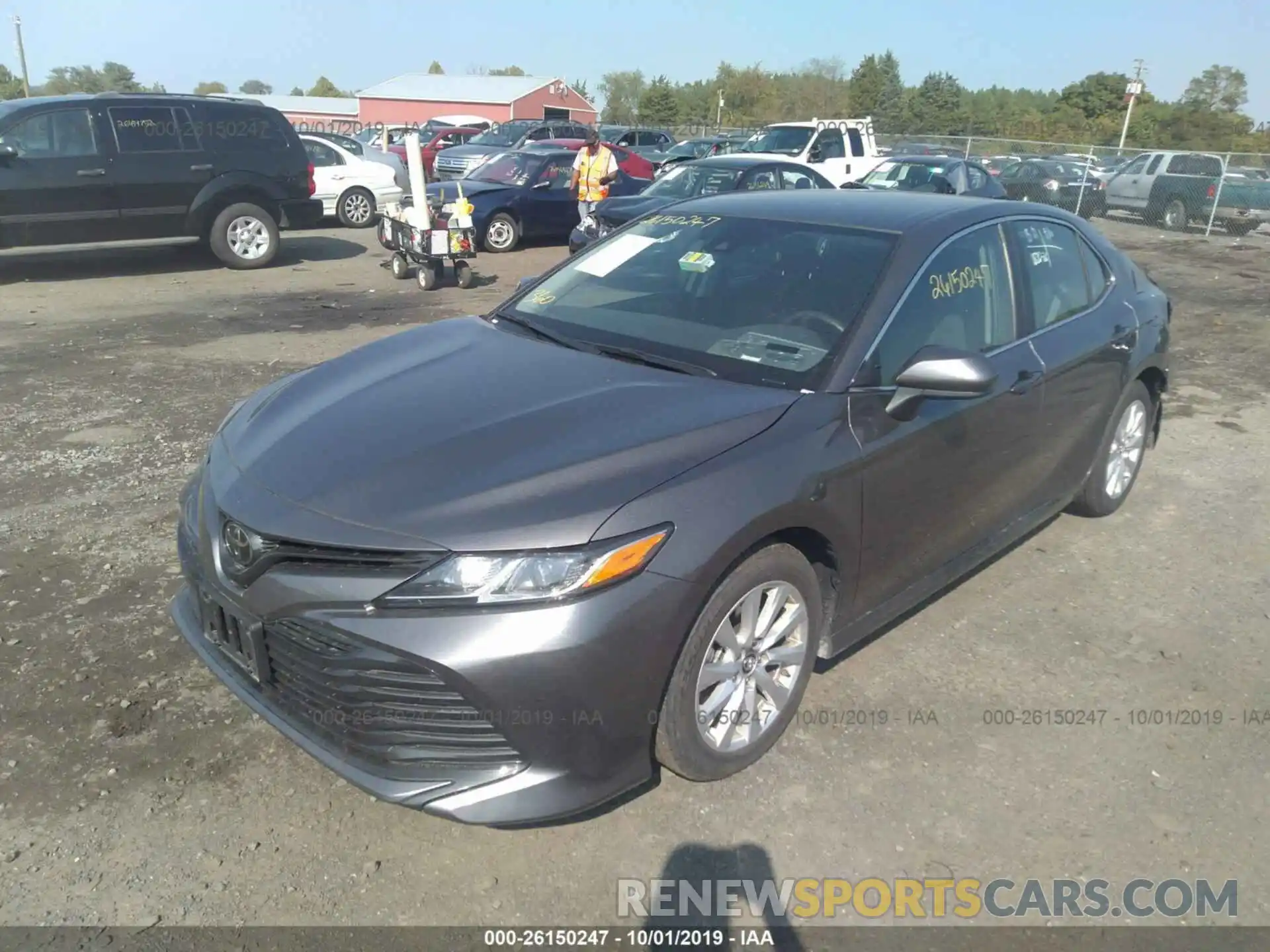 2 Photograph of a damaged car 4T1B11HK0KU792126 TOYOTA CAMRY 2019