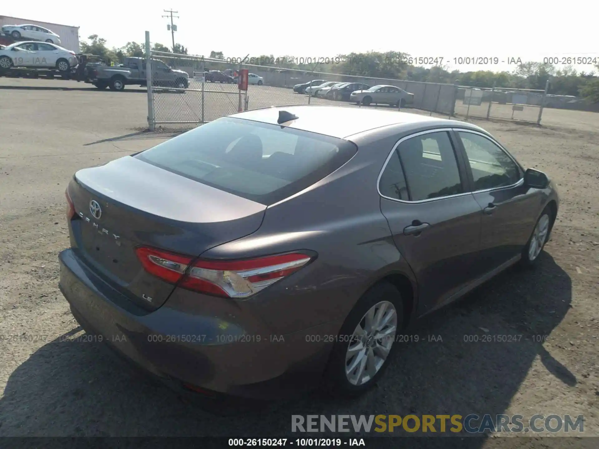 4 Photograph of a damaged car 4T1B11HK0KU792126 TOYOTA CAMRY 2019