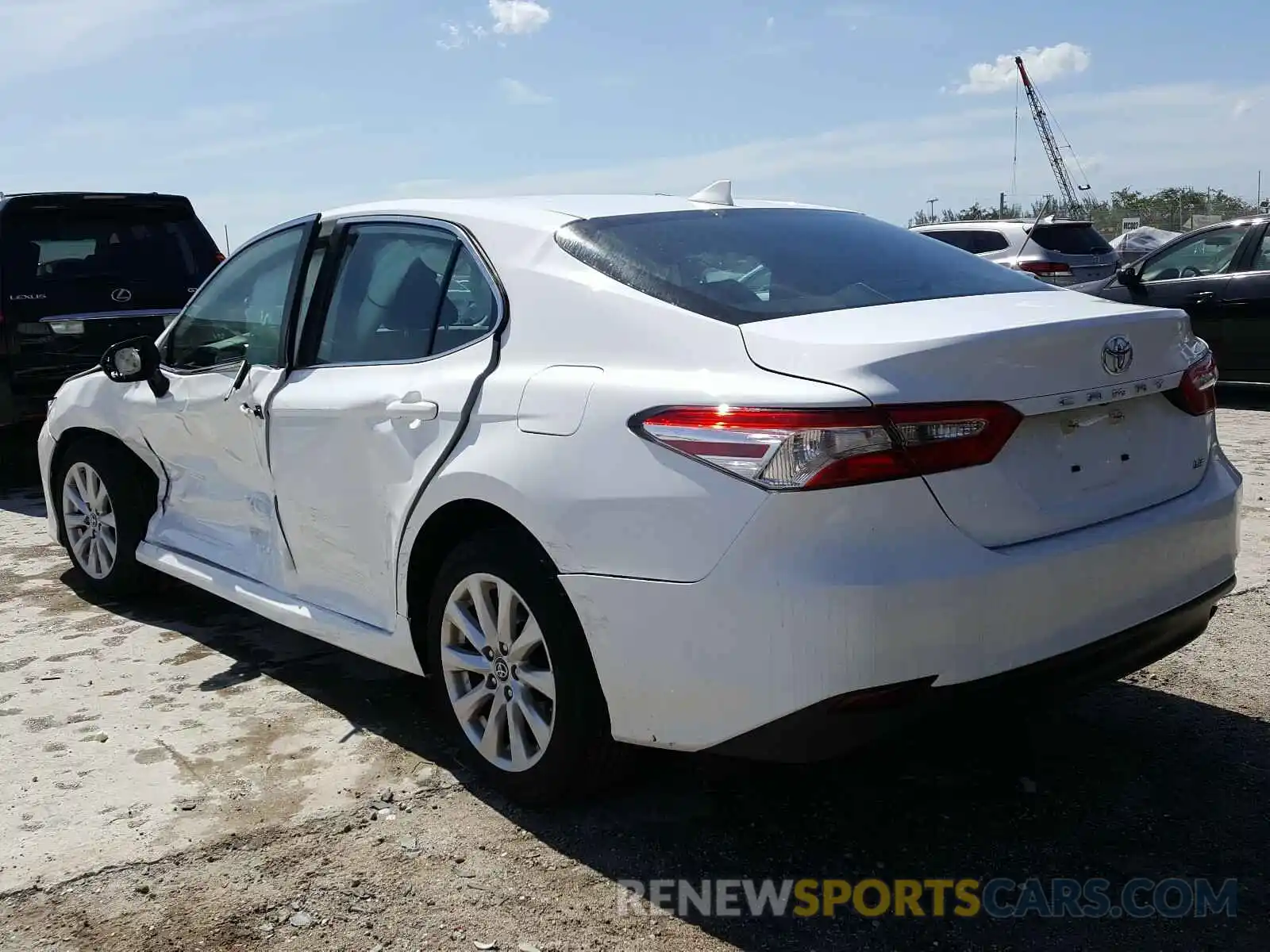 3 Photograph of a damaged car 4T1B11HK0KU792790 TOYOTA CAMRY 2019