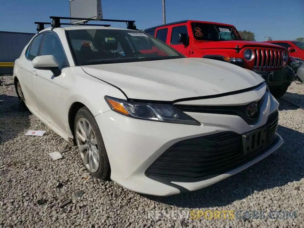 1 Photograph of a damaged car 4T1B11HK0KU793289 TOYOTA CAMRY 2019