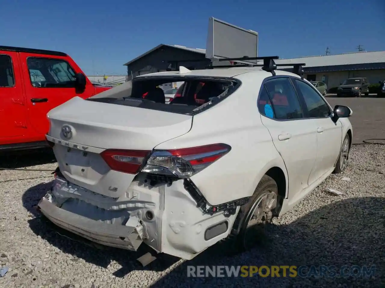 4 Photograph of a damaged car 4T1B11HK0KU793289 TOYOTA CAMRY 2019