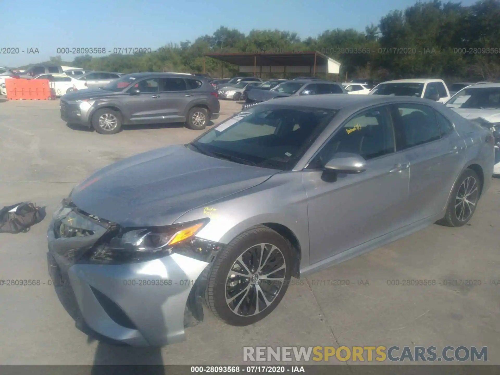 2 Photograph of a damaged car 4T1B11HK0KU793308 TOYOTA CAMRY 2019