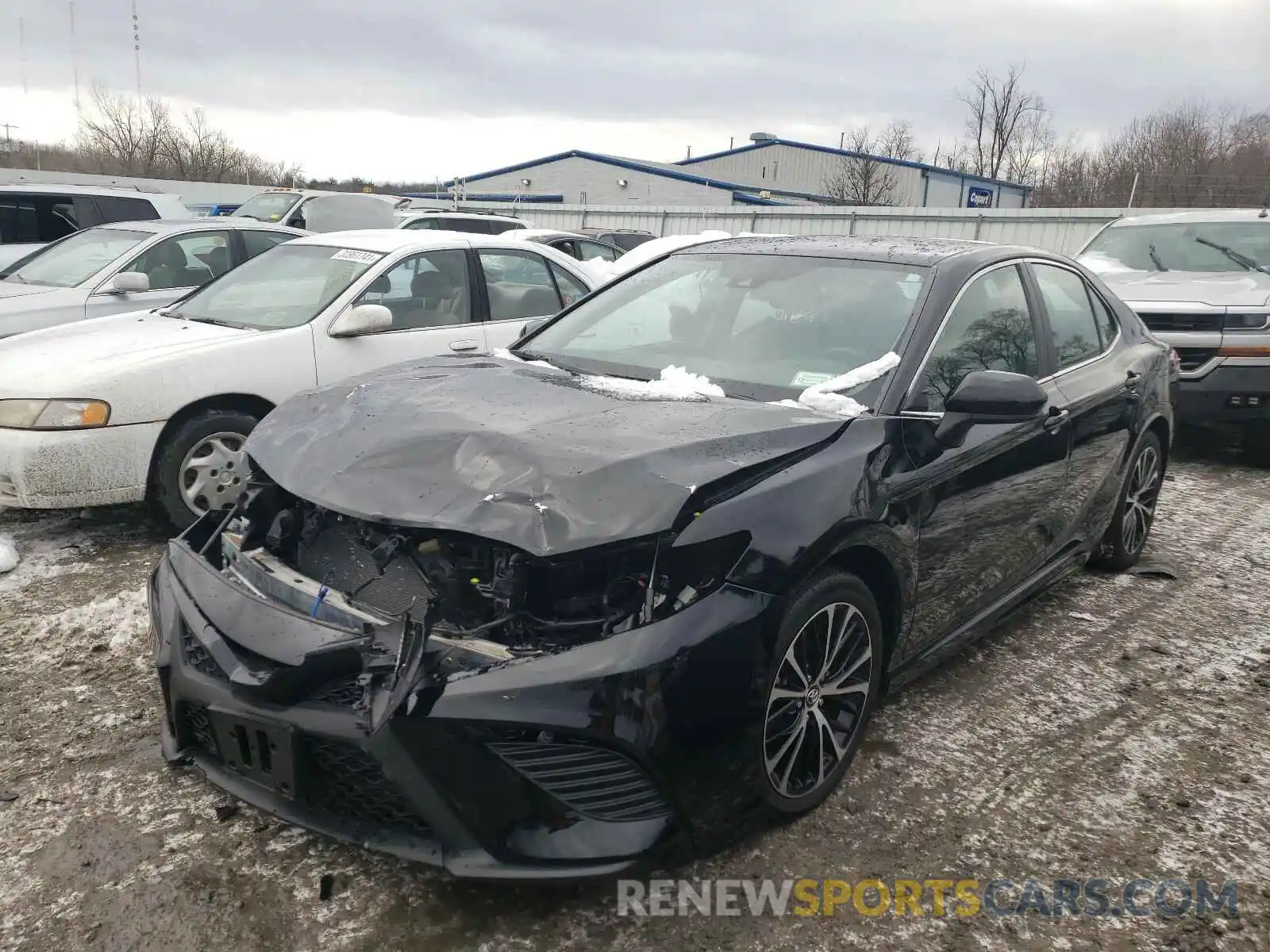 2 Photograph of a damaged car 4T1B11HK0KU793406 TOYOTA CAMRY 2019