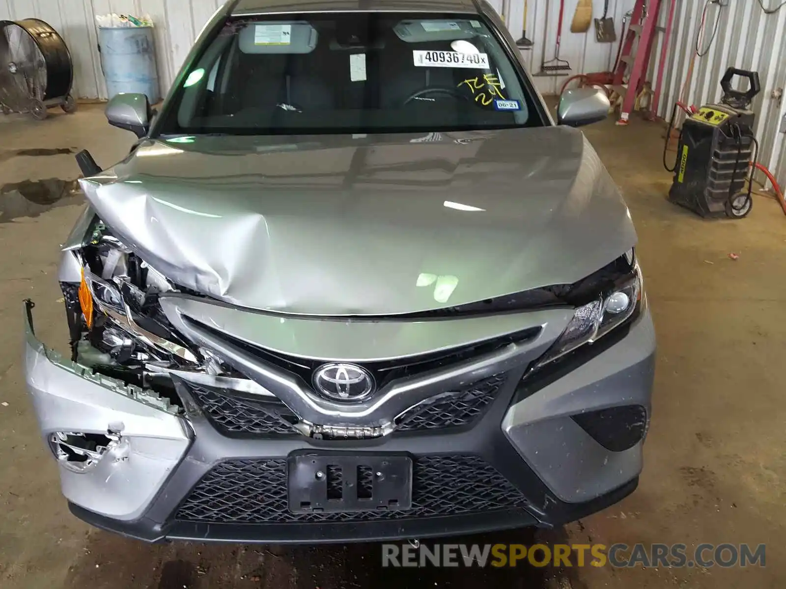 7 Photograph of a damaged car 4T1B11HK0KU796676 TOYOTA CAMRY 2019