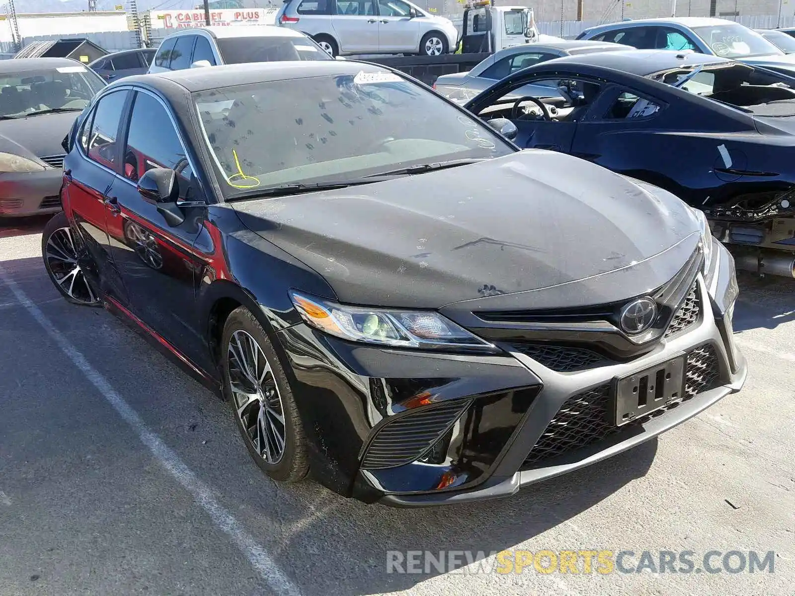 1 Photograph of a damaged car 4T1B11HK0KU797892 TOYOTA CAMRY 2019