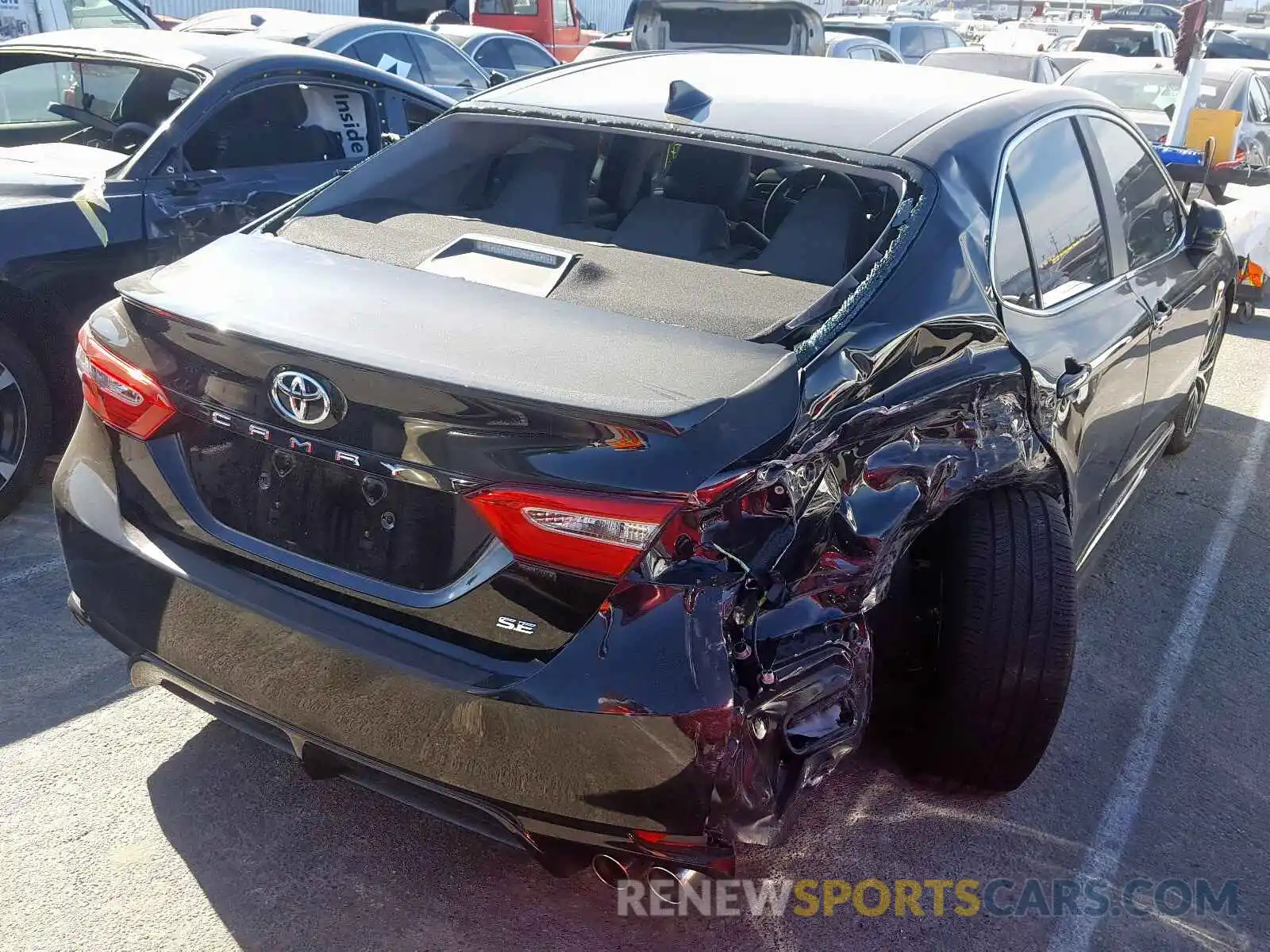 4 Photograph of a damaged car 4T1B11HK0KU797892 TOYOTA CAMRY 2019