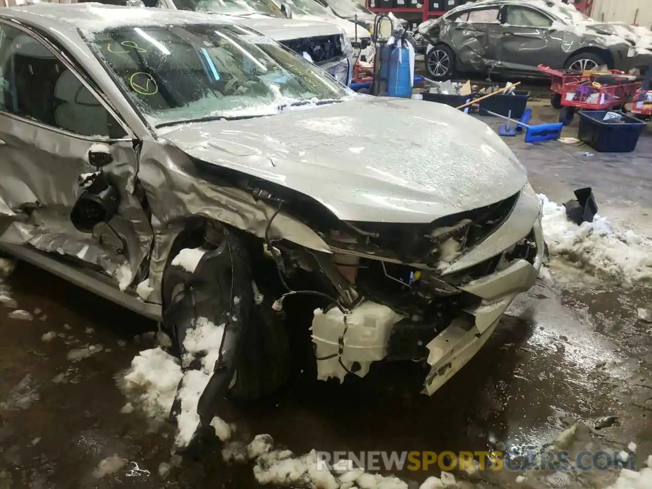 9 Photograph of a damaged car 4T1B11HK0KU798055 TOYOTA CAMRY 2019