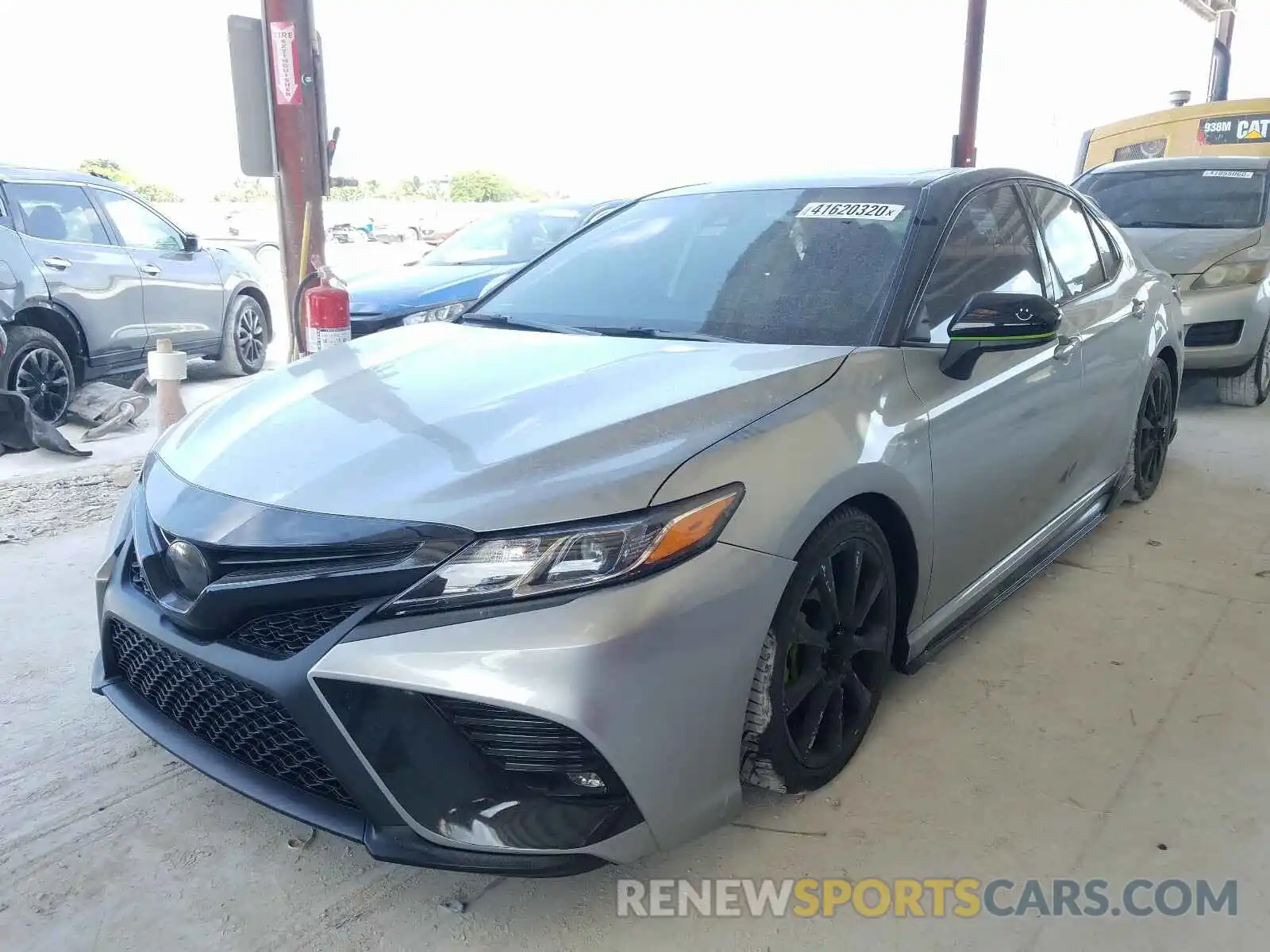 2 Photograph of a damaged car 4T1B11HK0KU801312 TOYOTA CAMRY 2019