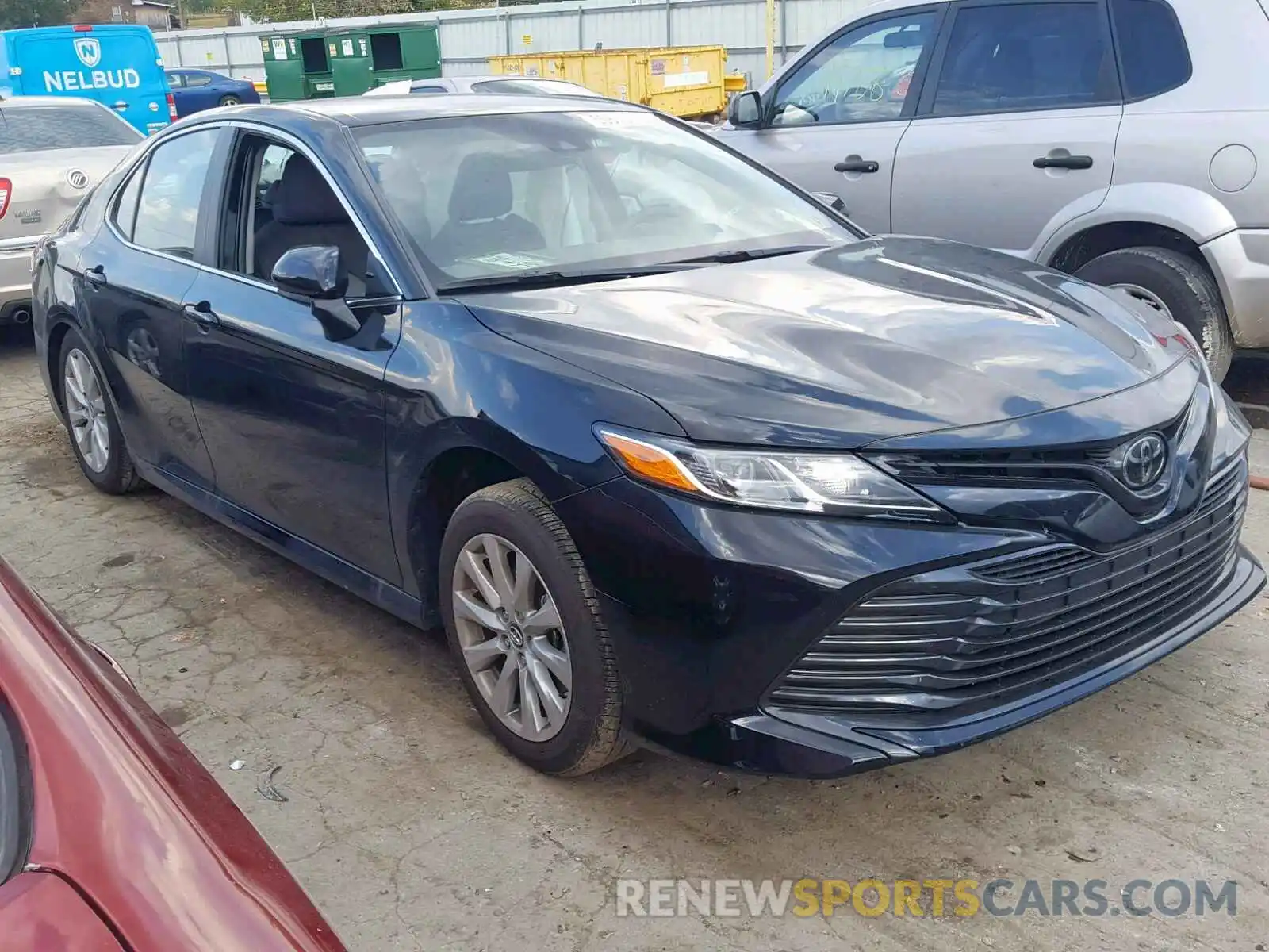 1 Photograph of a damaged car 4T1B11HK0KU802539 TOYOTA CAMRY 2019